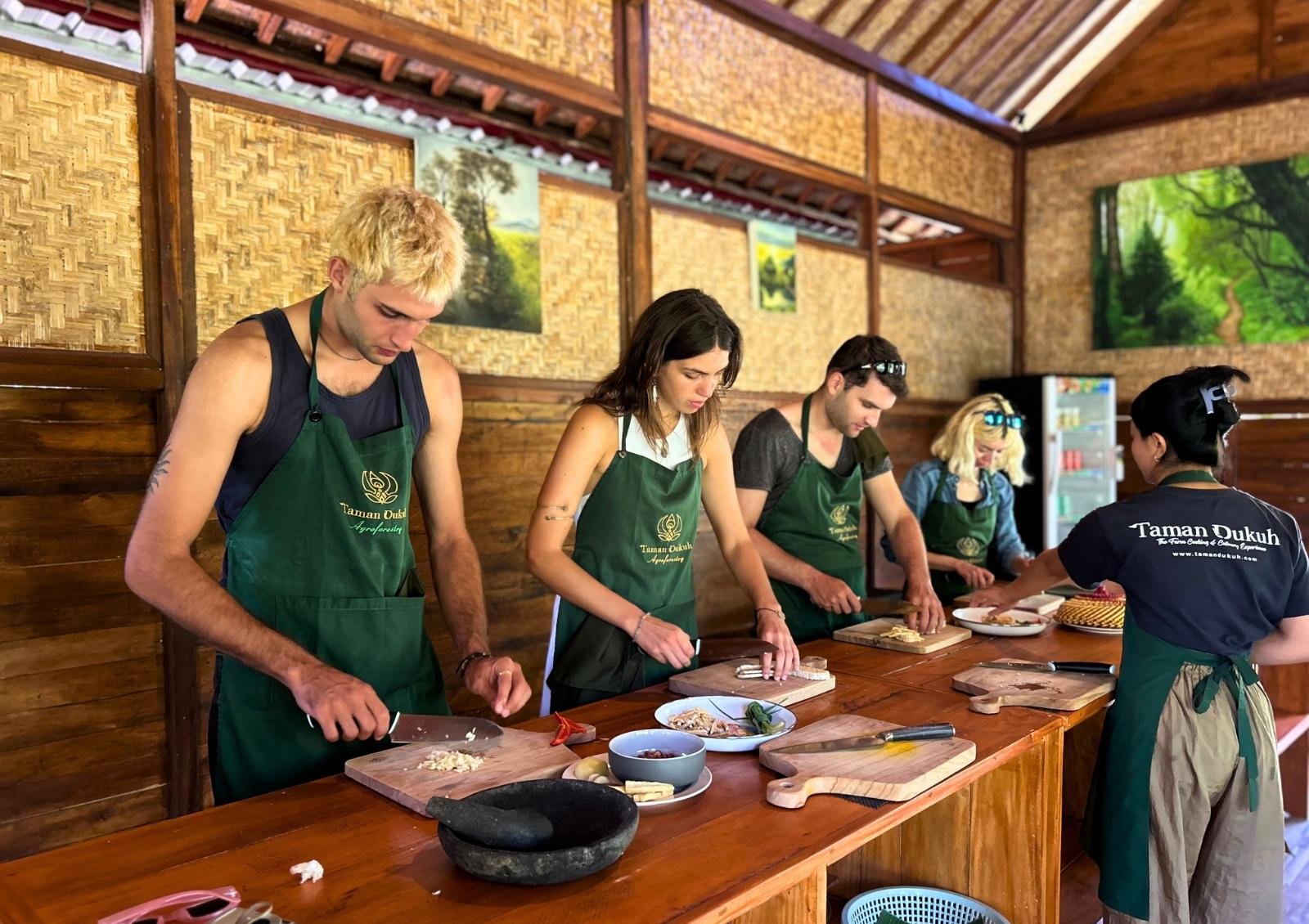 Balinese Cooking Class at Organic Farm in Ubud