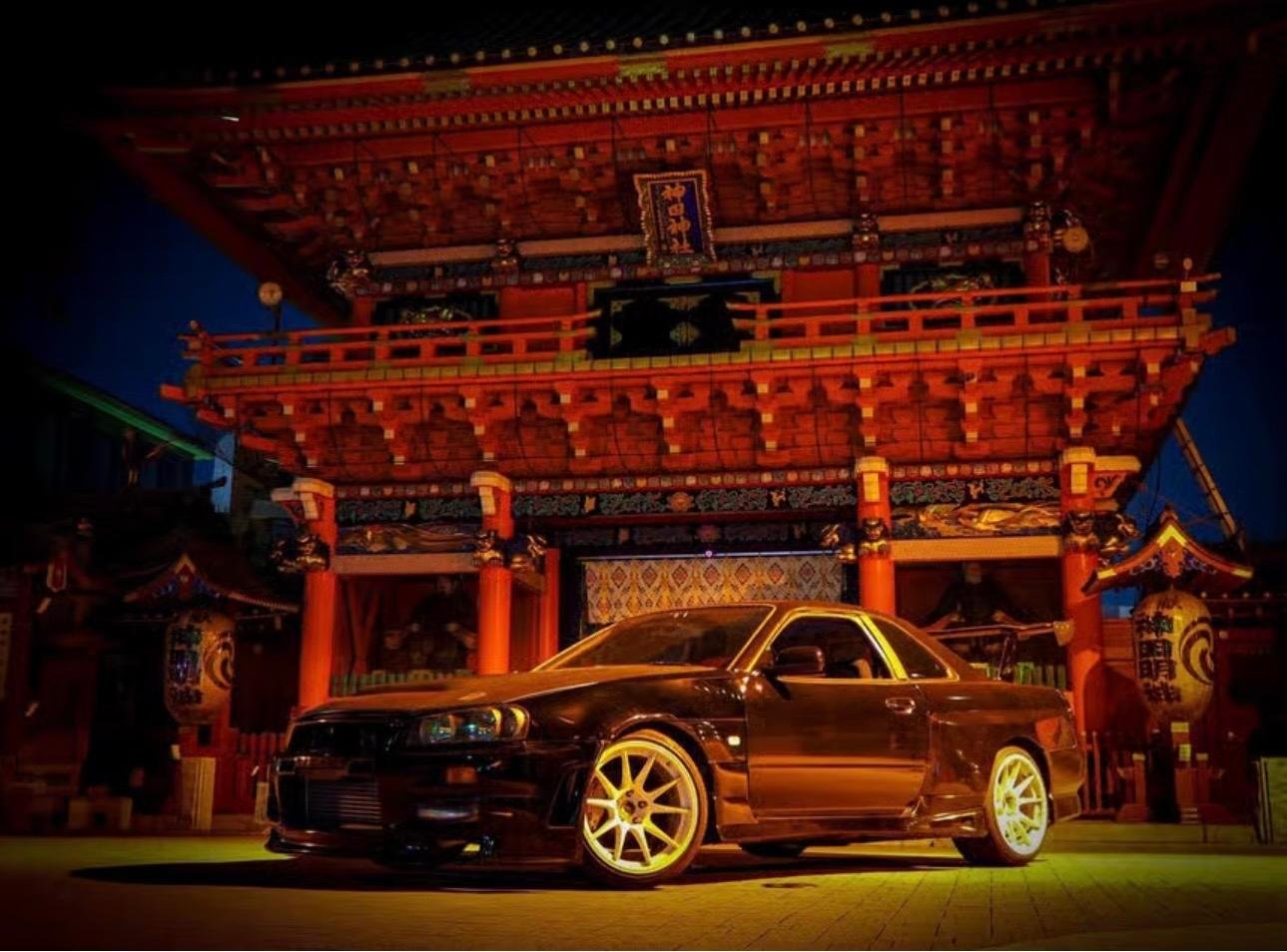 Tokyo JDM Night Tour: Daikoku PA Car Meet with Hotel Pickup