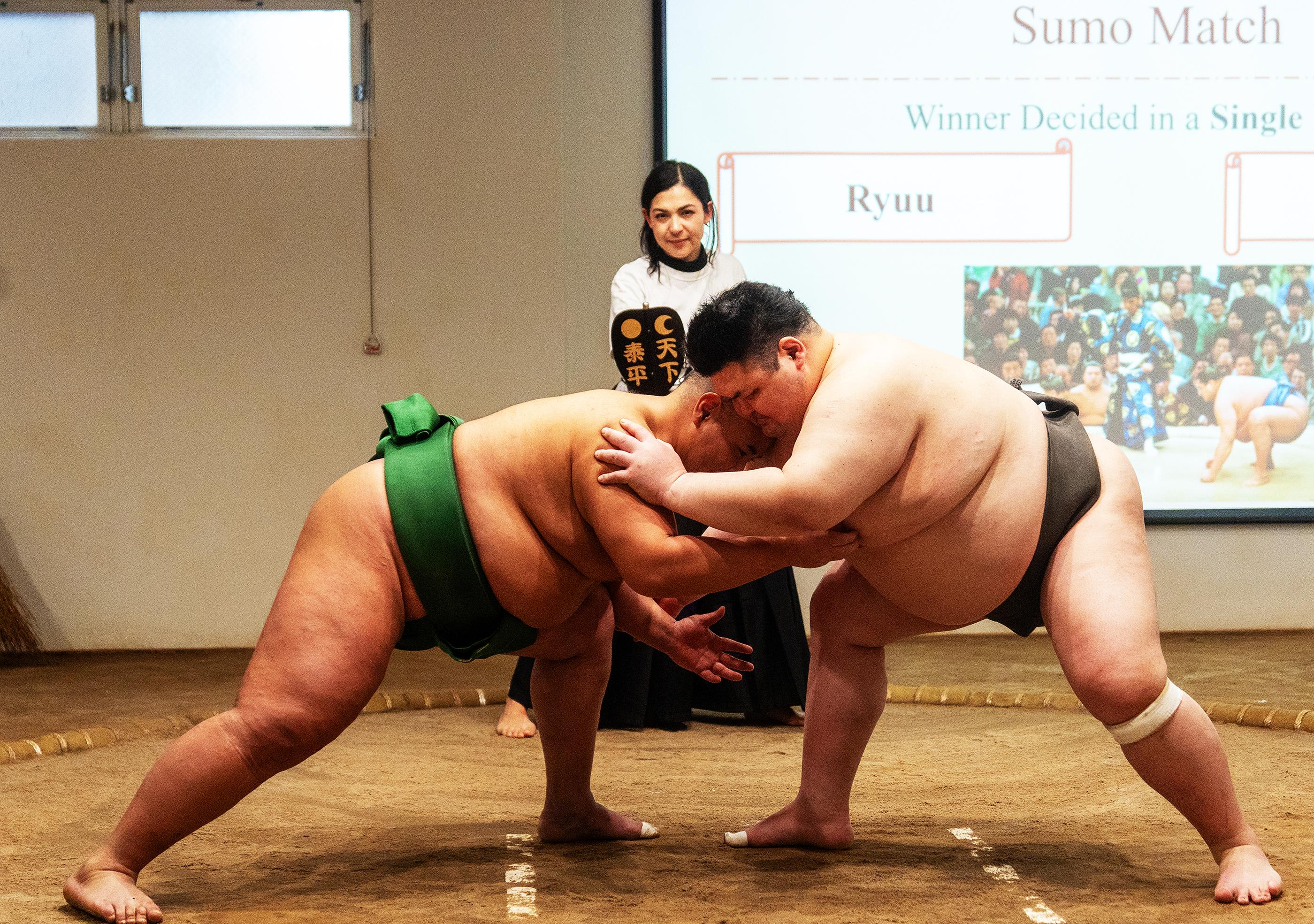 Osaka: Sumo Experience with Live Show & Audience Challenge