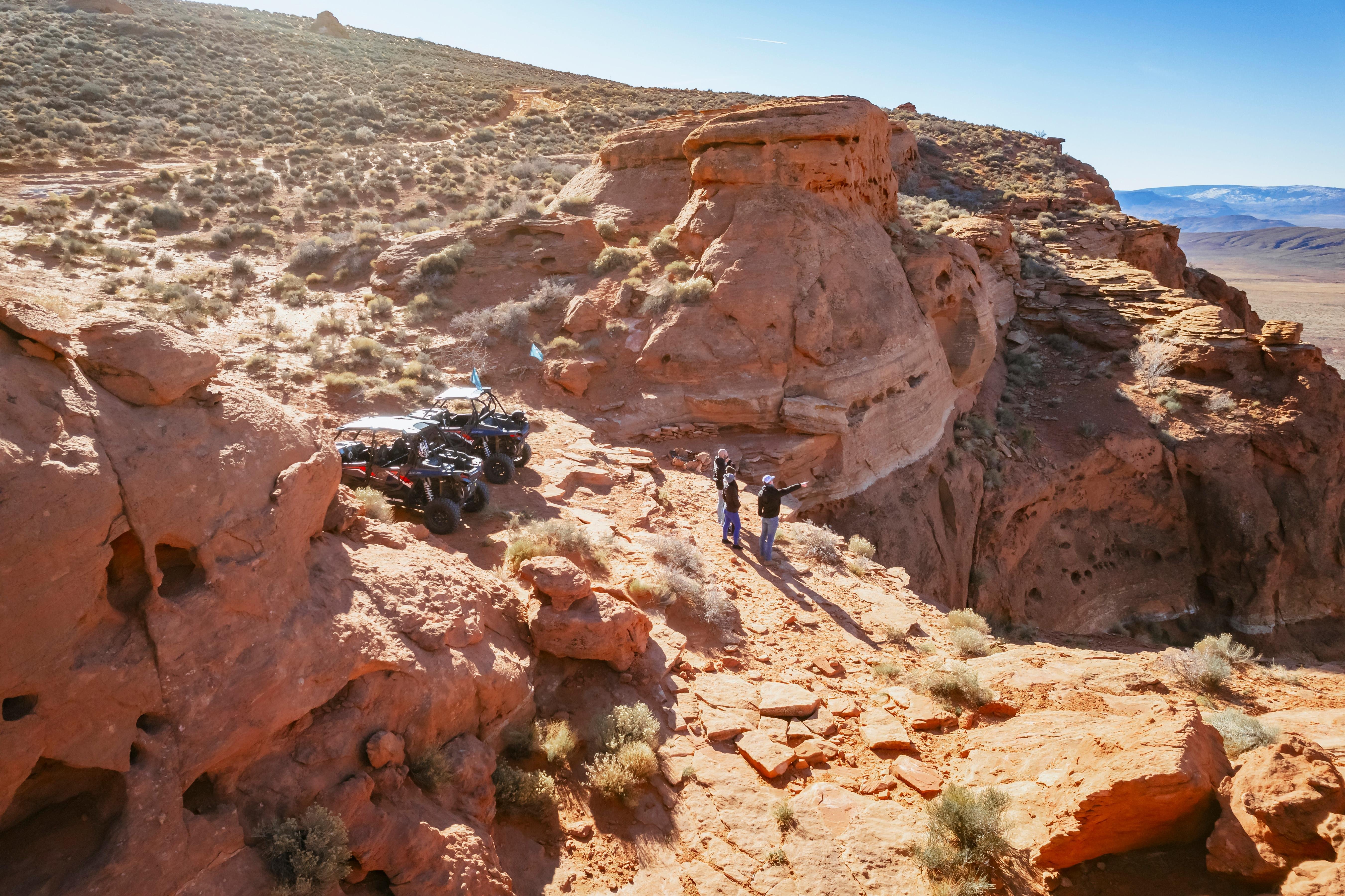 ATV Ride to Ancient Petroglyphs, Greater Zion