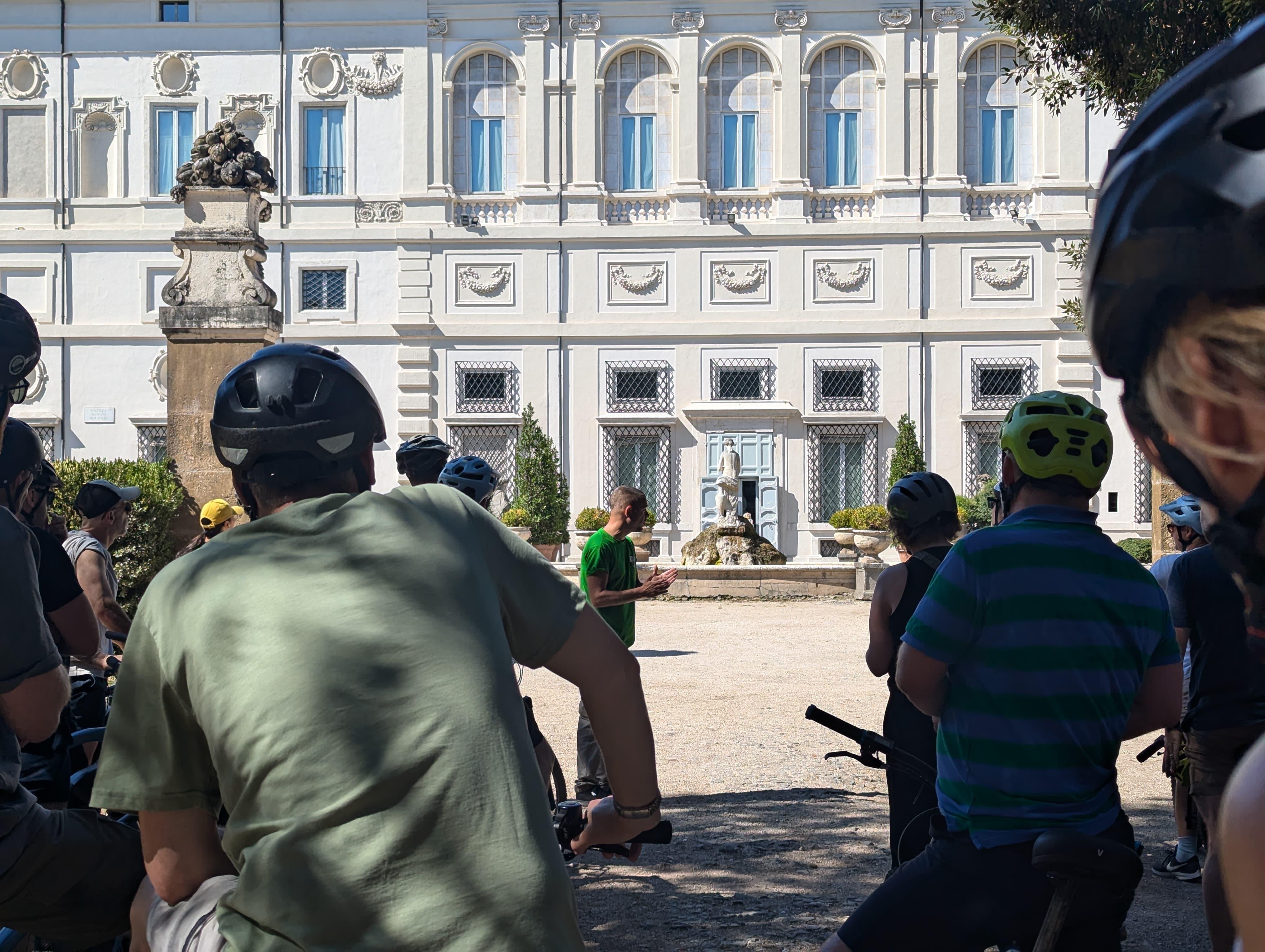 Villa Borghese bike tour Rome park cycling Pincio terrace — image 6