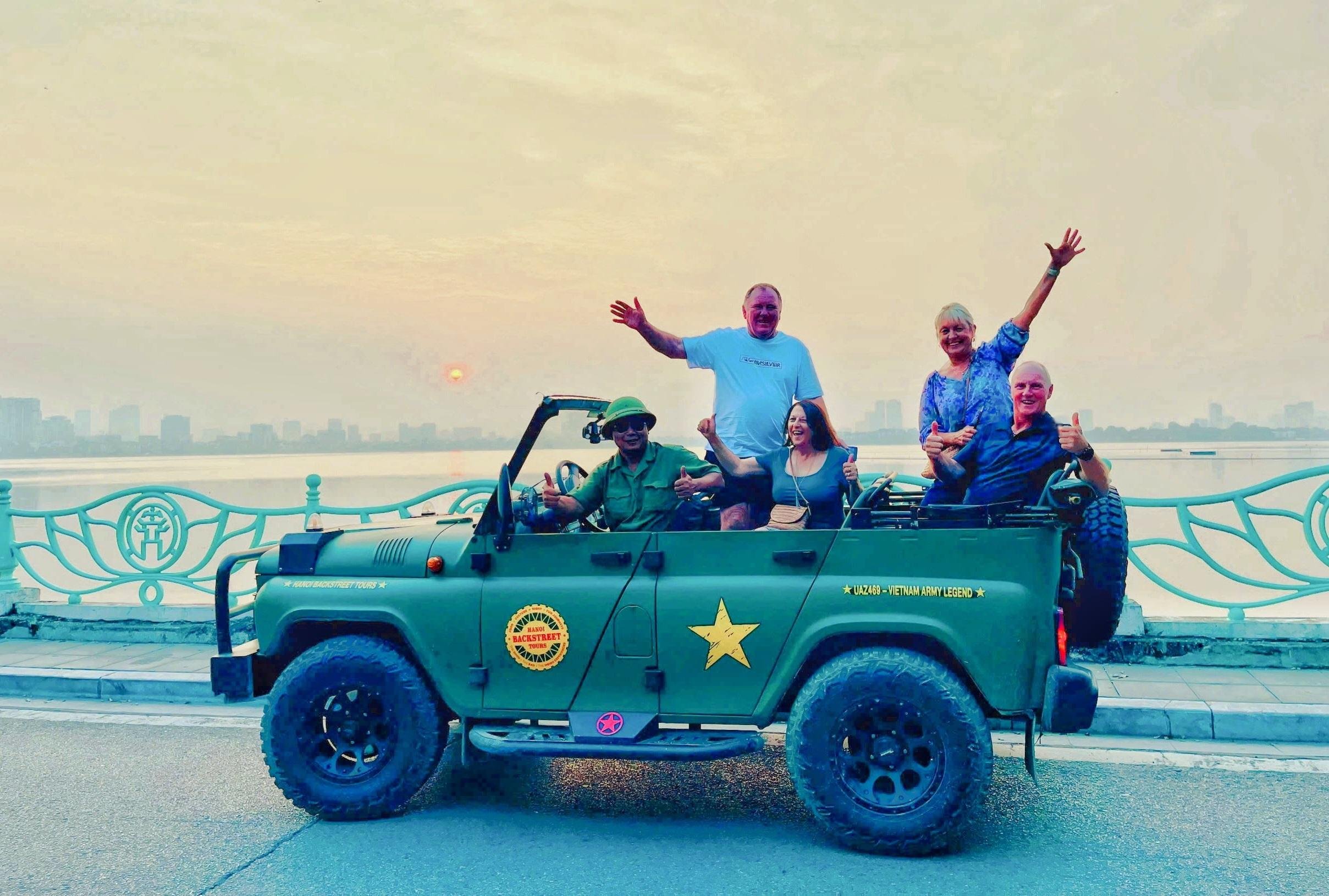 Hanoi by Vintage Army Jeep: Food, Culture & Hidden Backstreets