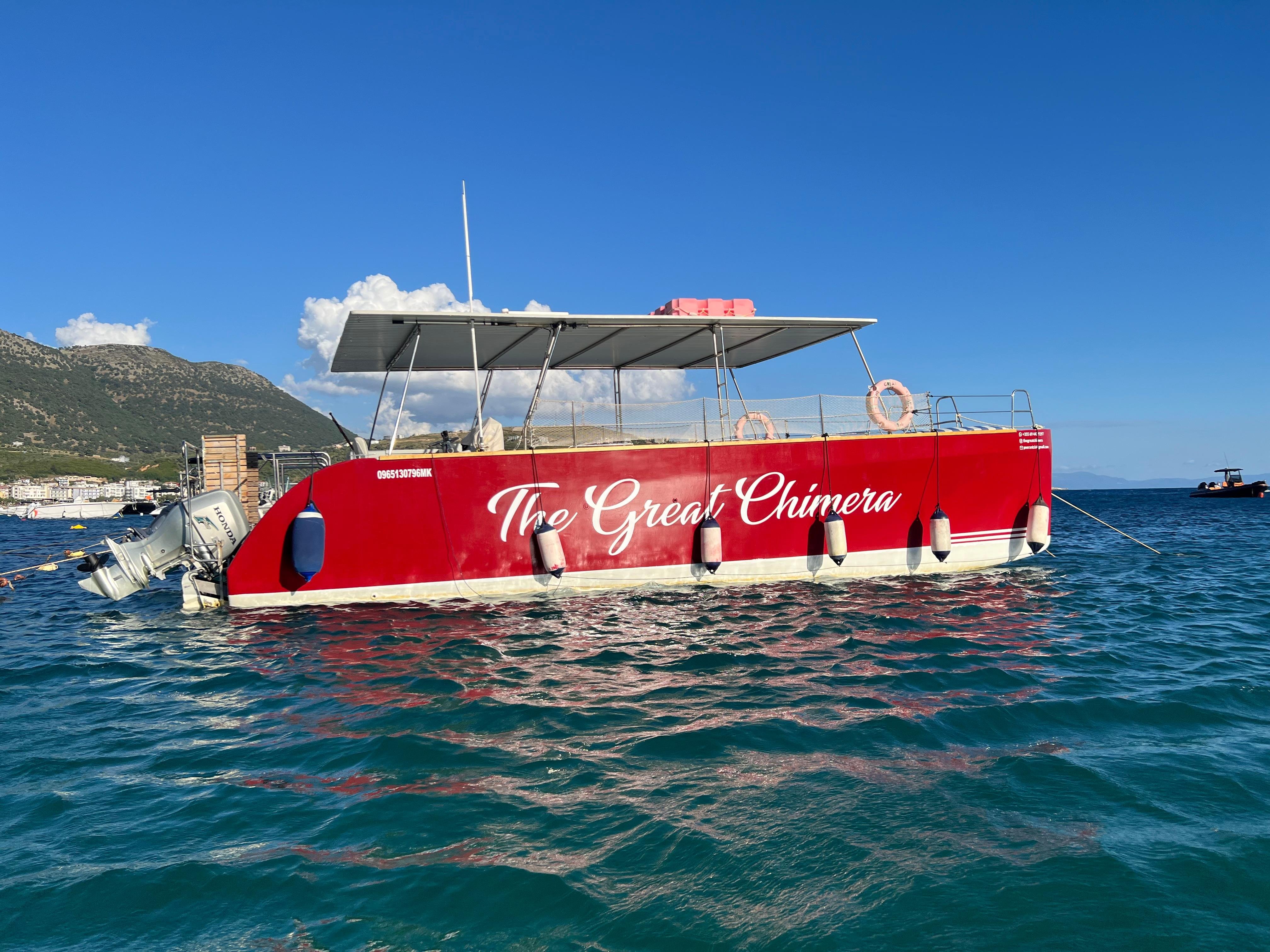 Himara Catamaran Boat Tour Along the Albanian Riviera