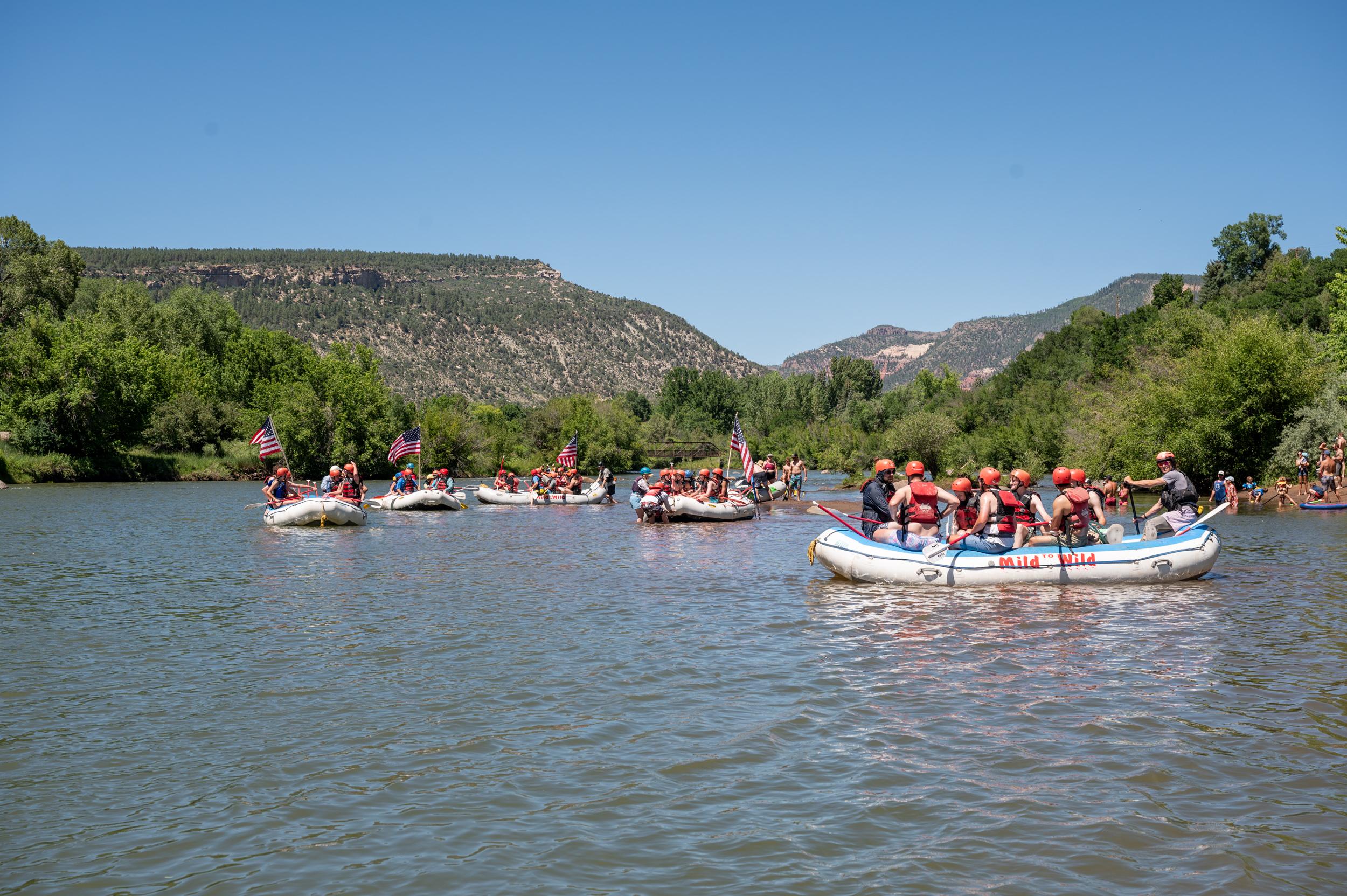 Half-Day Rafting Adventure on Lower Animas River