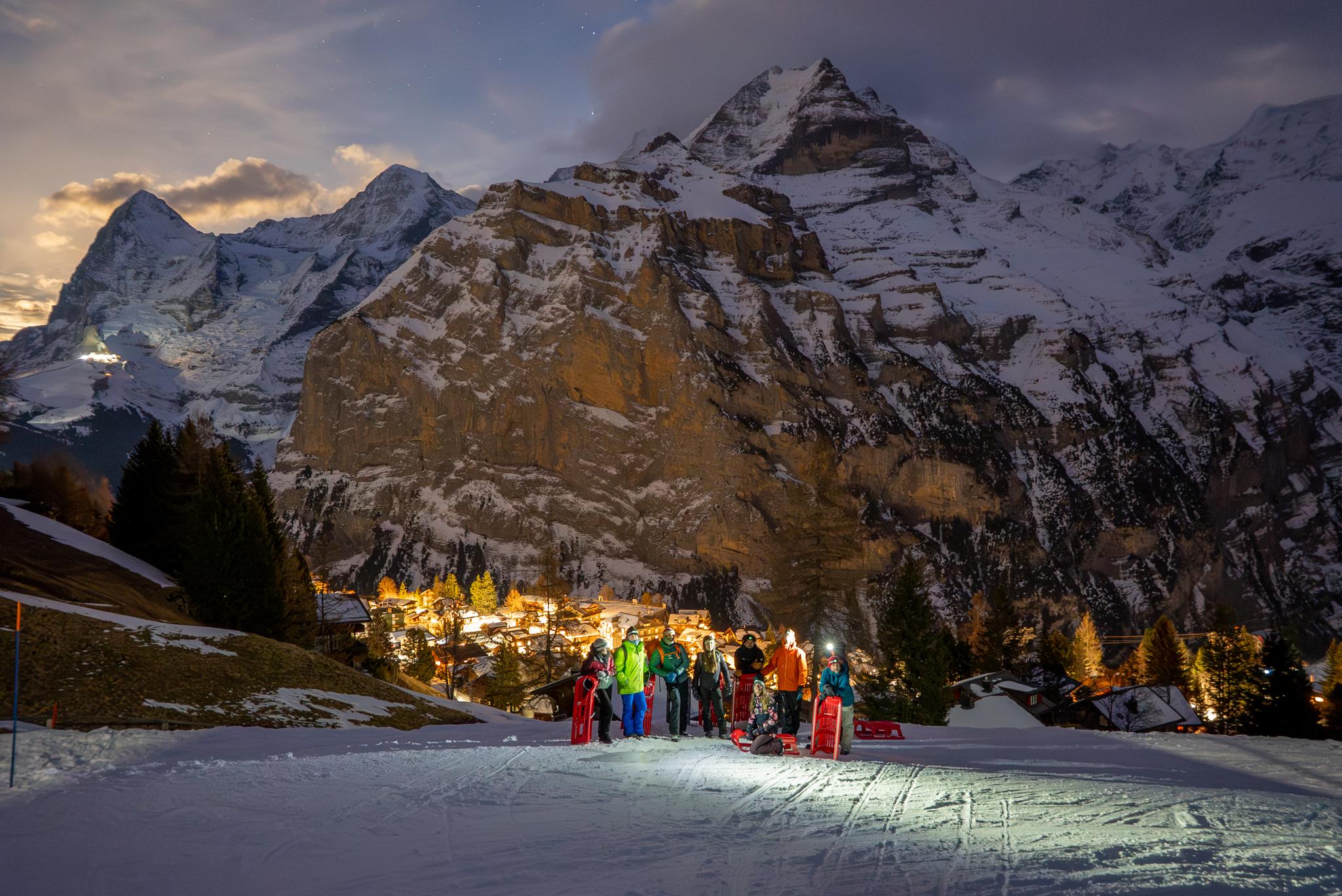Interlaken Night Sledding Adventure