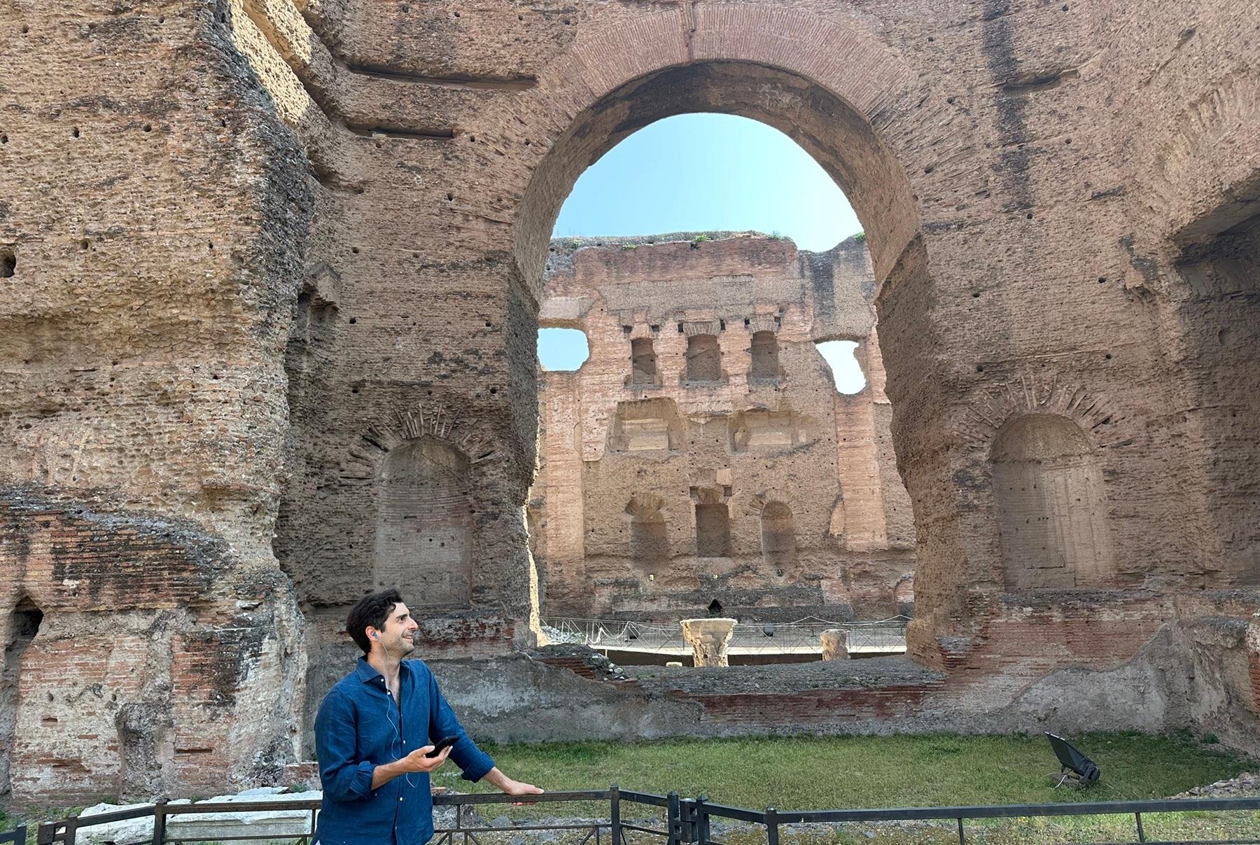 Rome: Baths of Caracalla Entry Ticket & Audio Guide