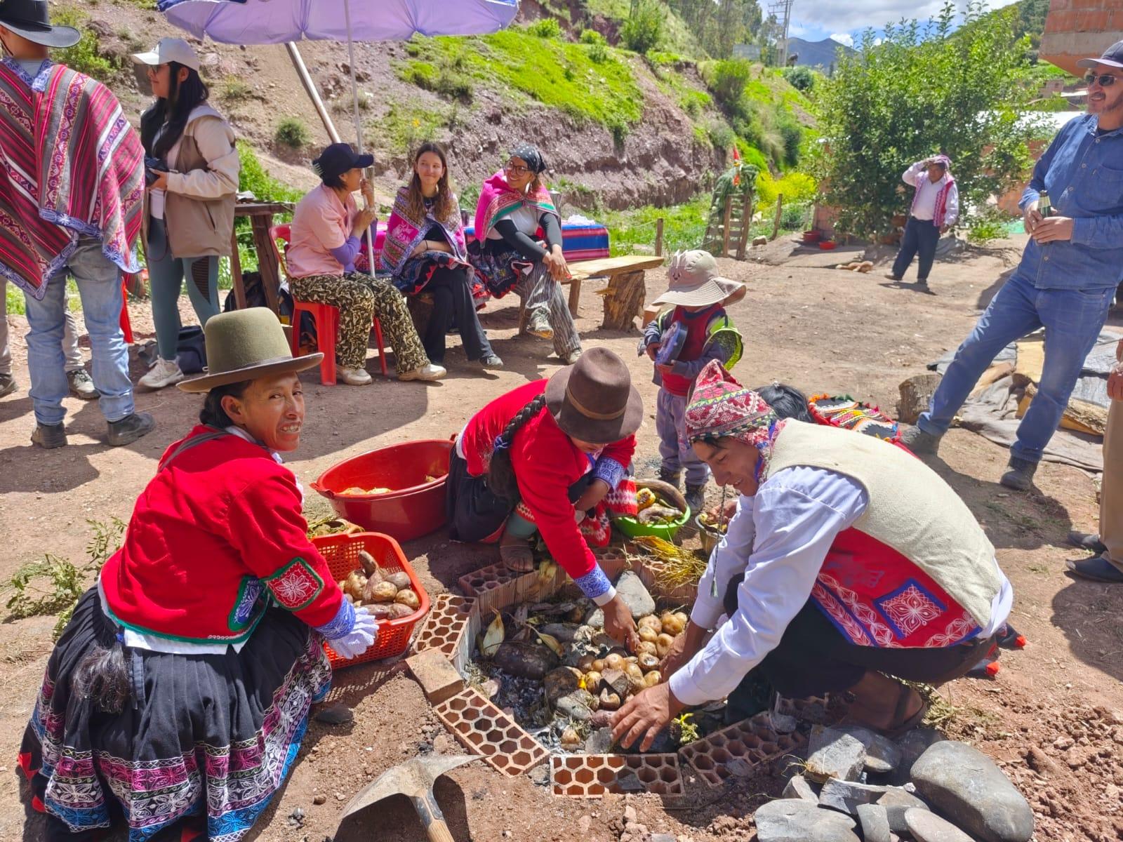 Andean Pachamanca & Textile Traditions in Parcarhuasi