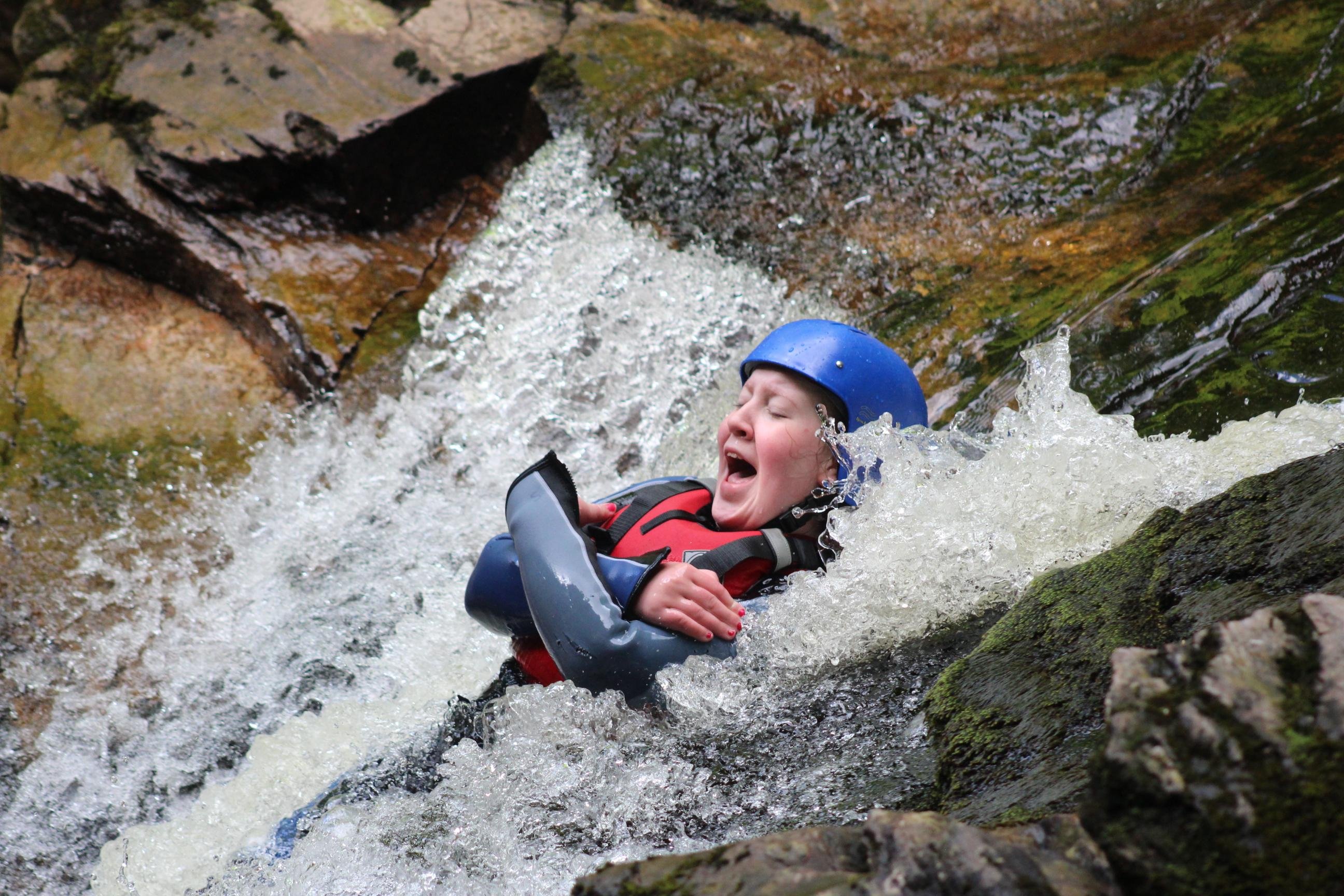 Highland Canyoning Adventure at Keltneyburn Falls