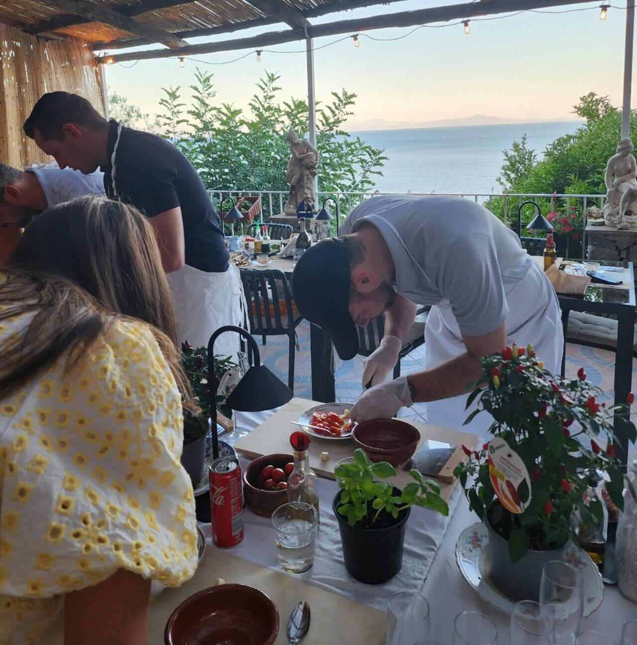 Amalfi Coast Home Cooking Class in Praiano: Pasta, Fried Pizza & Tiramisu