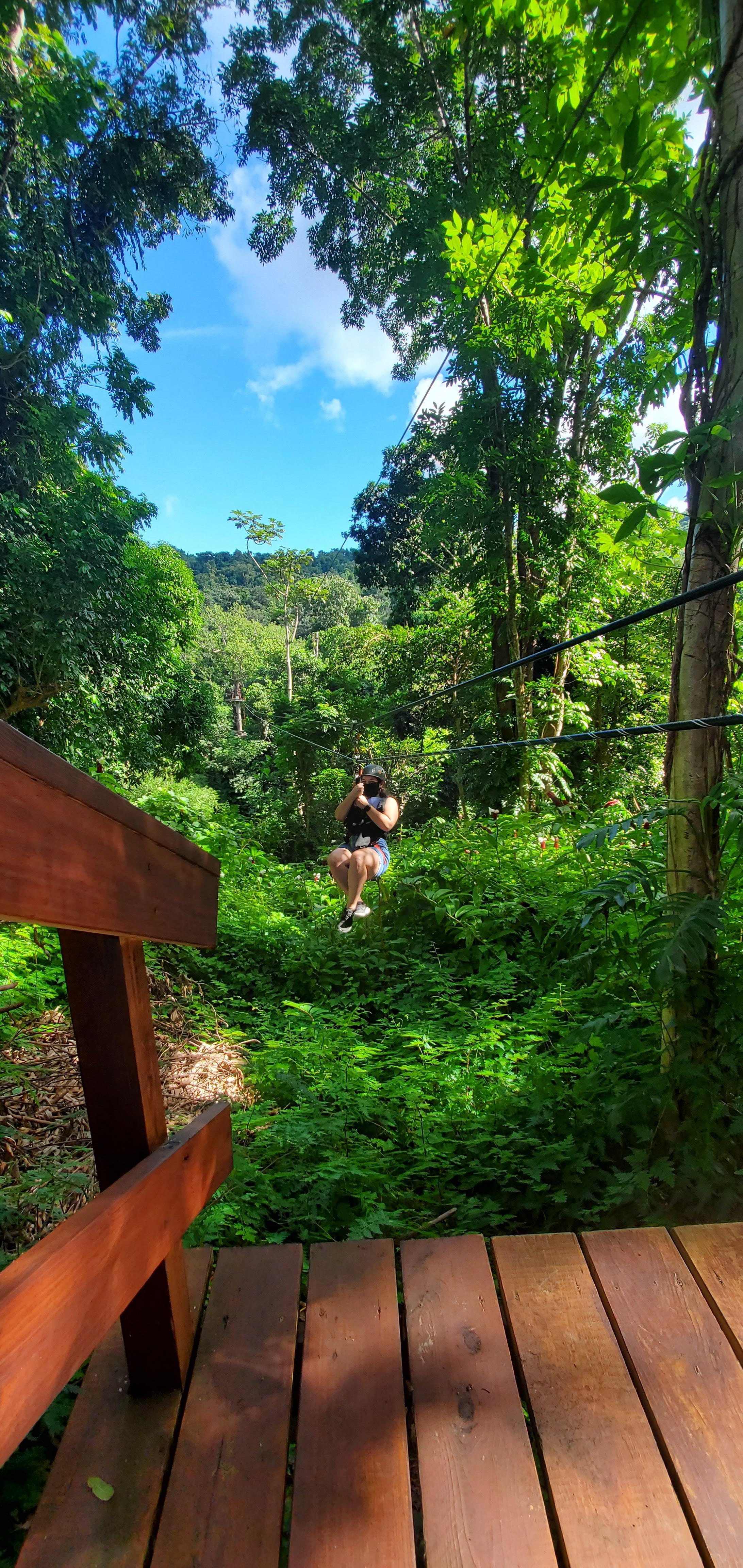 El Yunque Rainforest Adventure: Ziplining, River Swim & Luquillo Beach