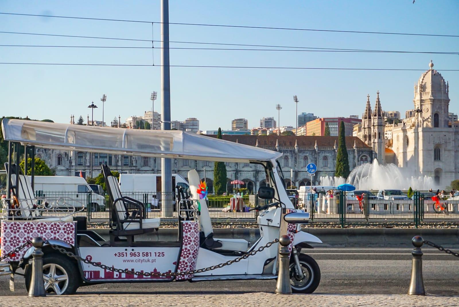 Lisbon Private Tuk-Tuk Tour with Hotel Pickup