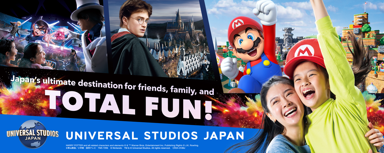 Universal Studios Japan: Nintendo World Entrance & Kansai Sightseeing Pass