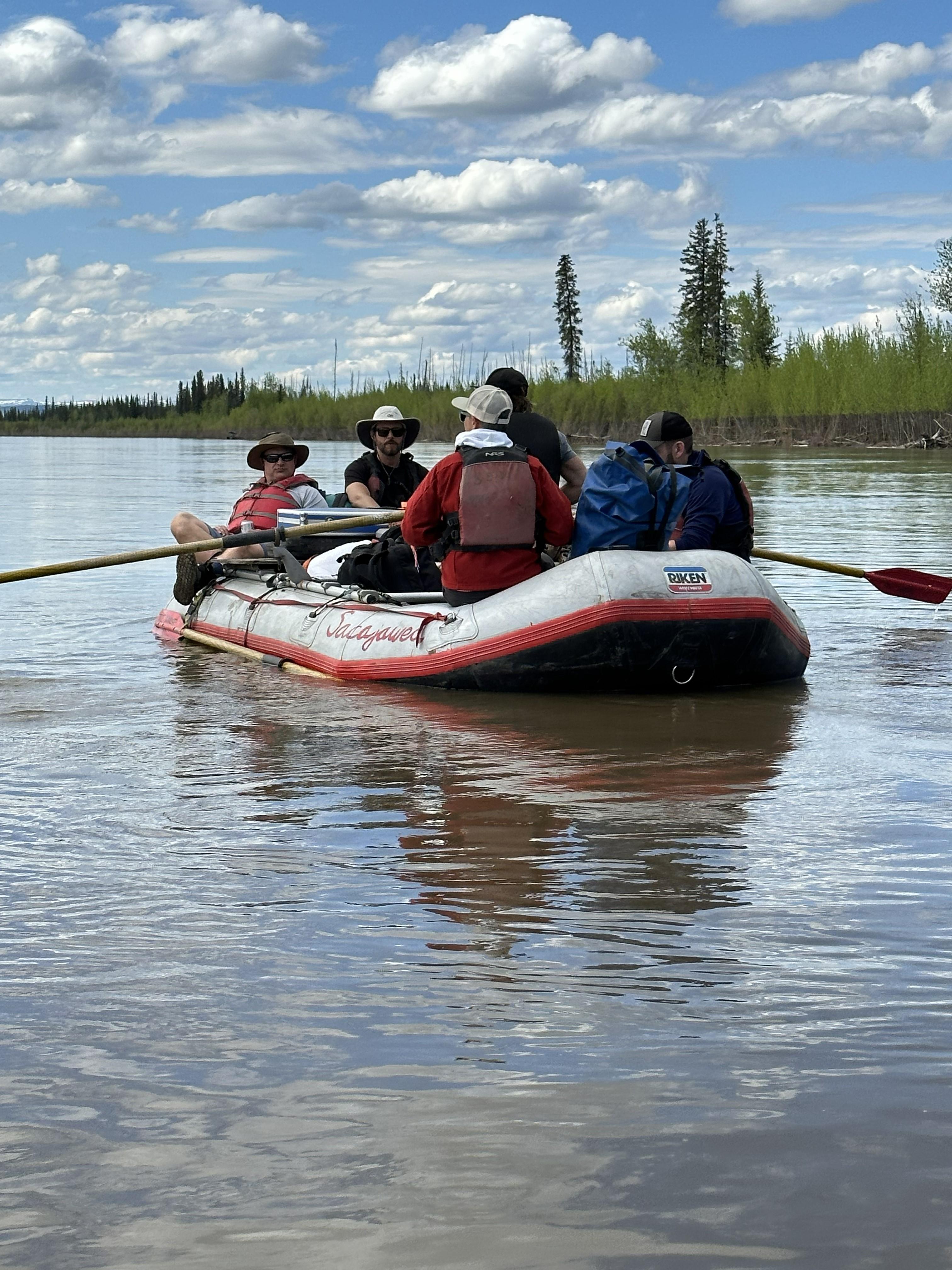 Chena River Guided Raft Float