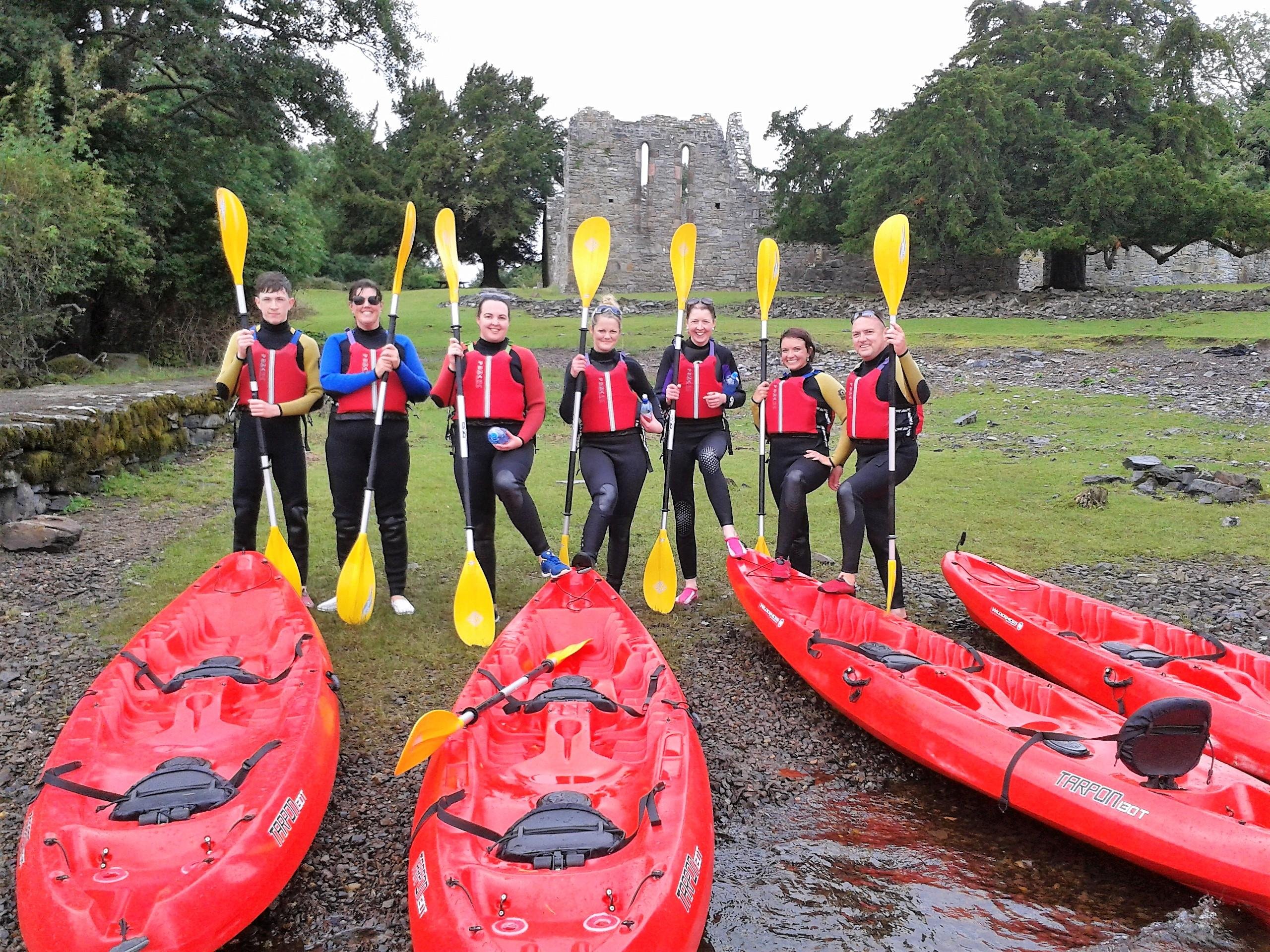 Guided Kayak Journey to Innisfallen Island