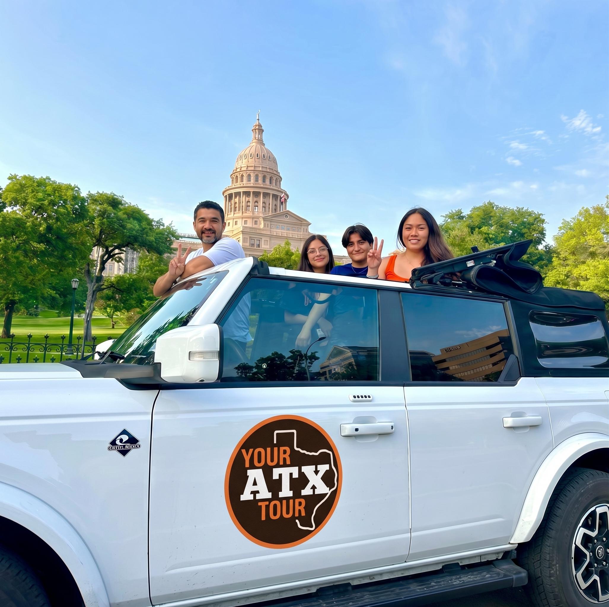 Austin Private Highlights Tour by Open-Top Ford Bronco