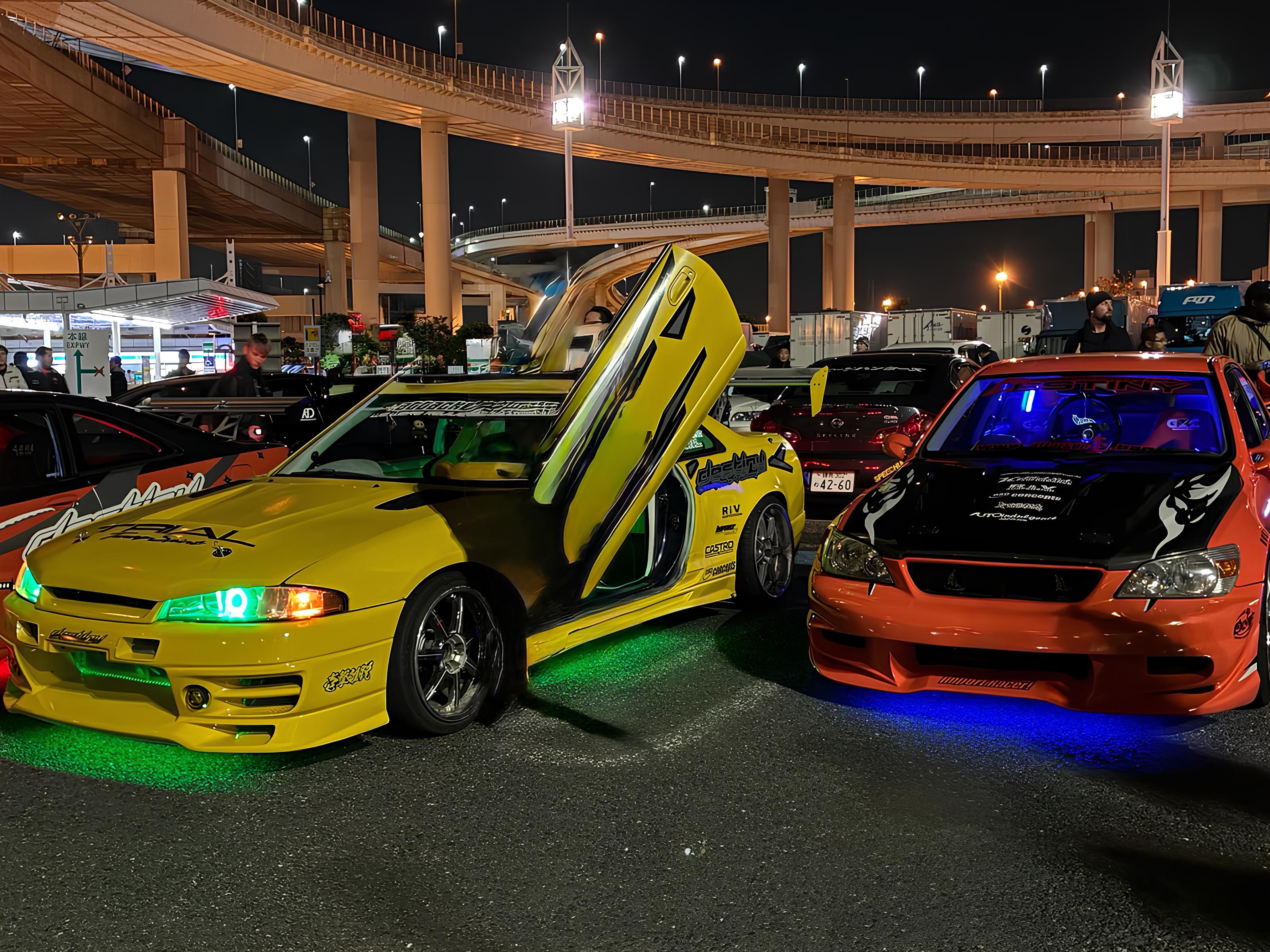 Tokyo: Private JDM Daikoku Tour & Custom Car Experience