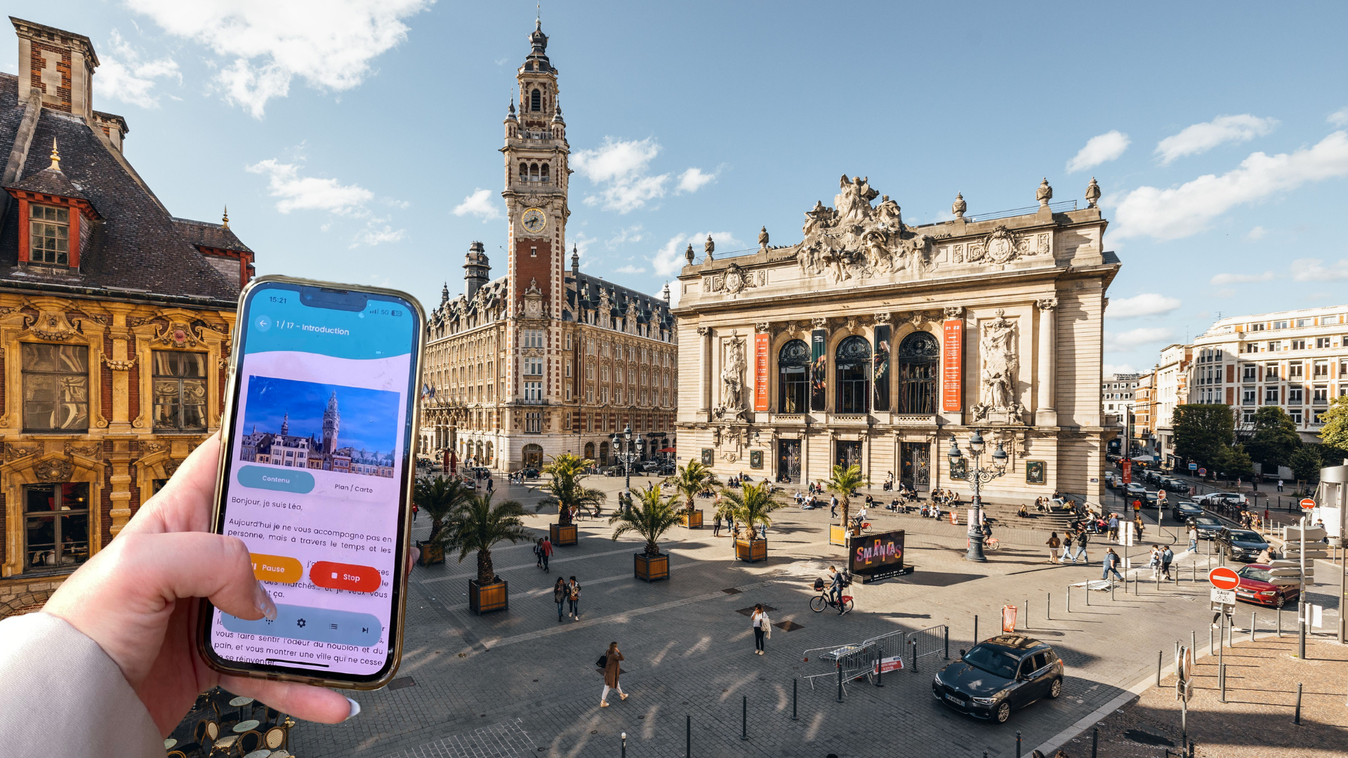 Lille Brewery Tour & Self-Guided City Walk