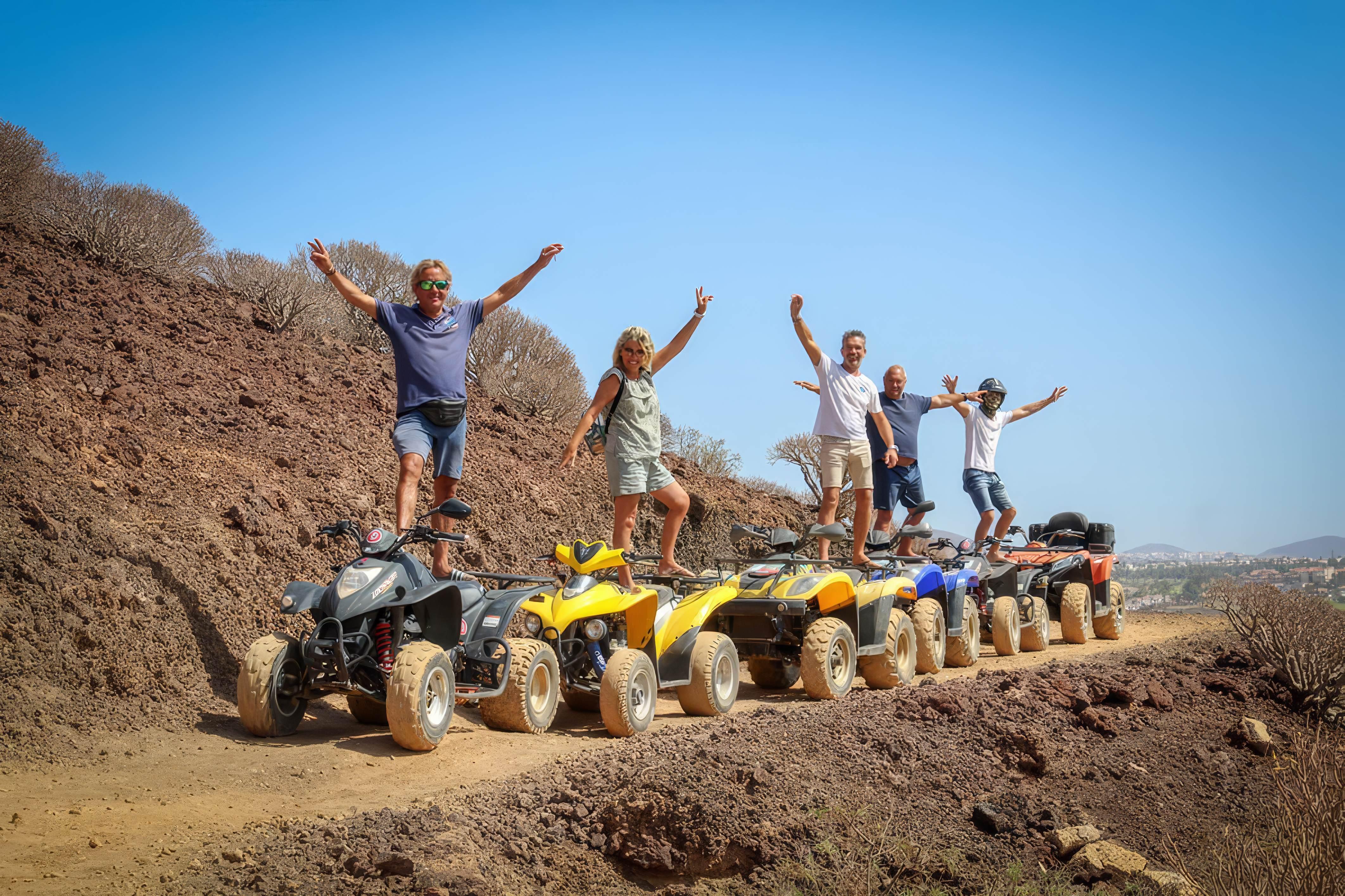 Tenerife All-Terrain Quad Bike Expedition