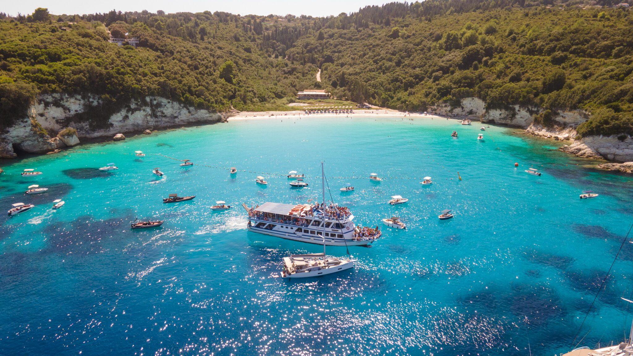 Paxos, Antipaxos & Blue Caves Full-Day Cruise from Parga