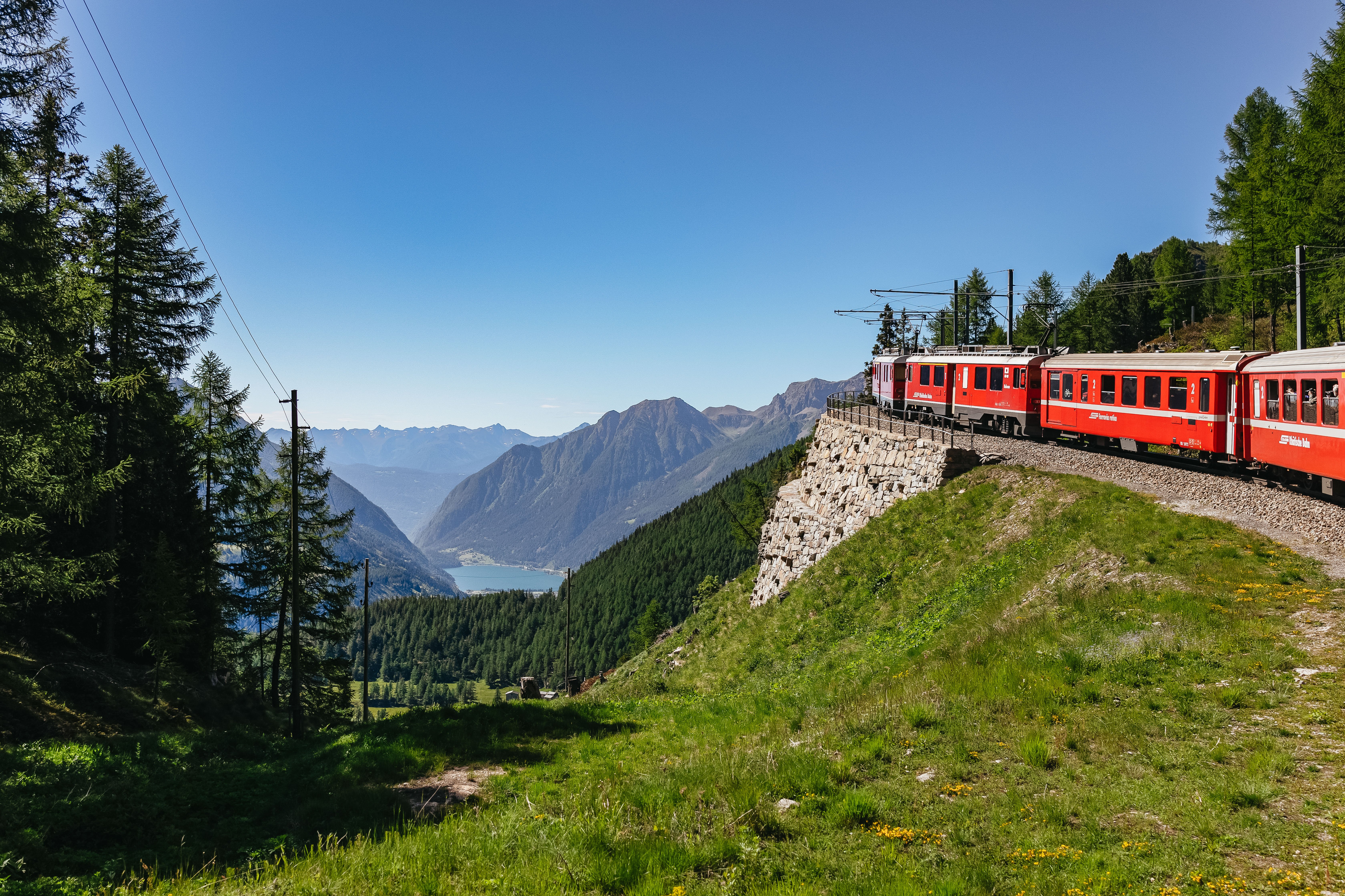 Tirano to St. Moritz red train — image 8