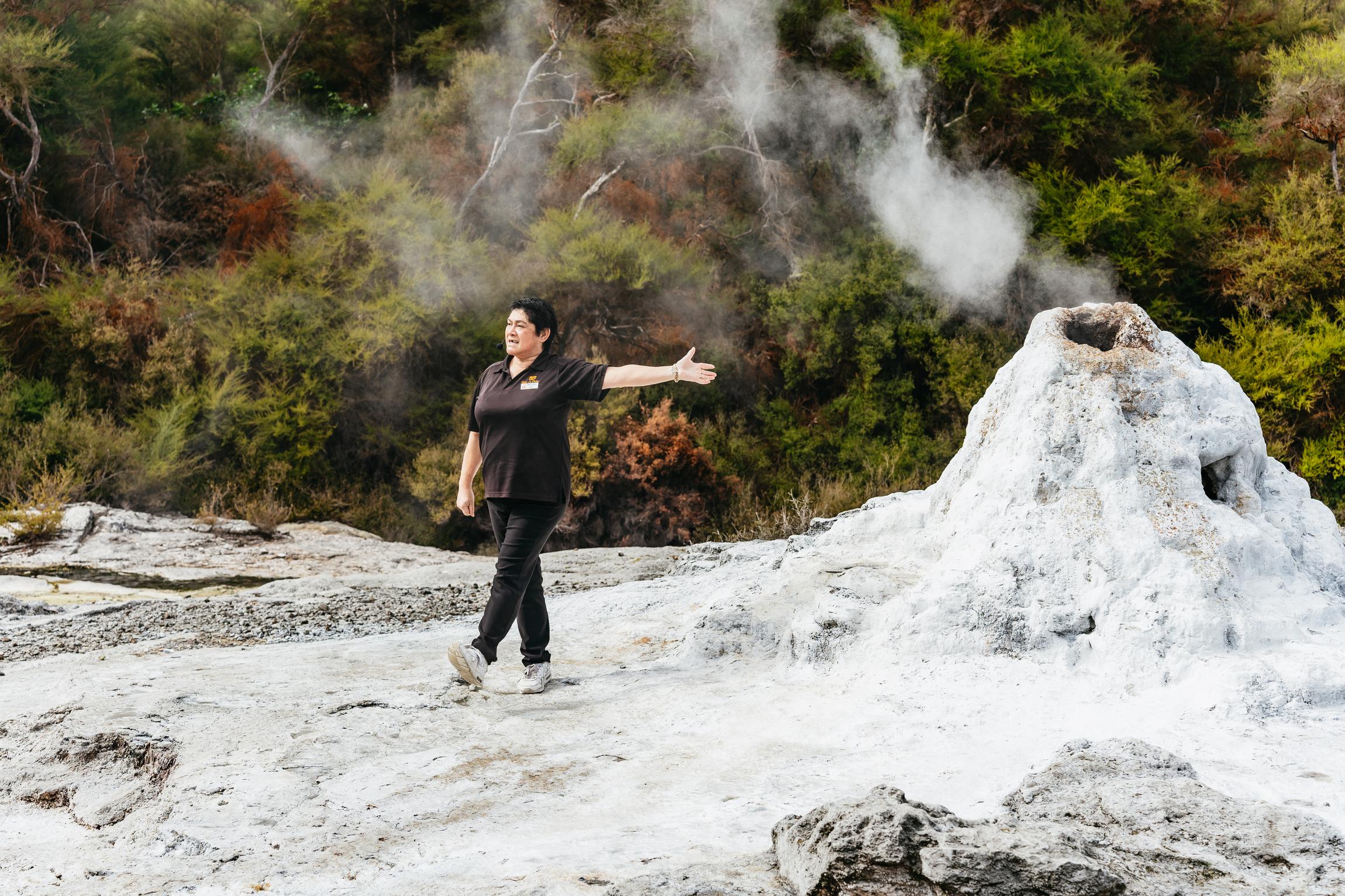 Wai-O-Tapu Thermal Wonderland Rotorua — Champagne Pool and Artist's Palette — image 1