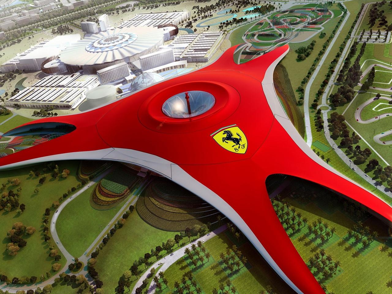 Dubai to Abu Dhabi: Sheikh Zayed Mosque & Ferrari World Day Tour