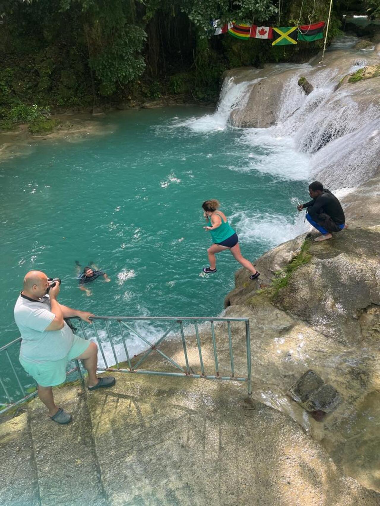 Blue Hole Waterfall & River Tubing Adventure