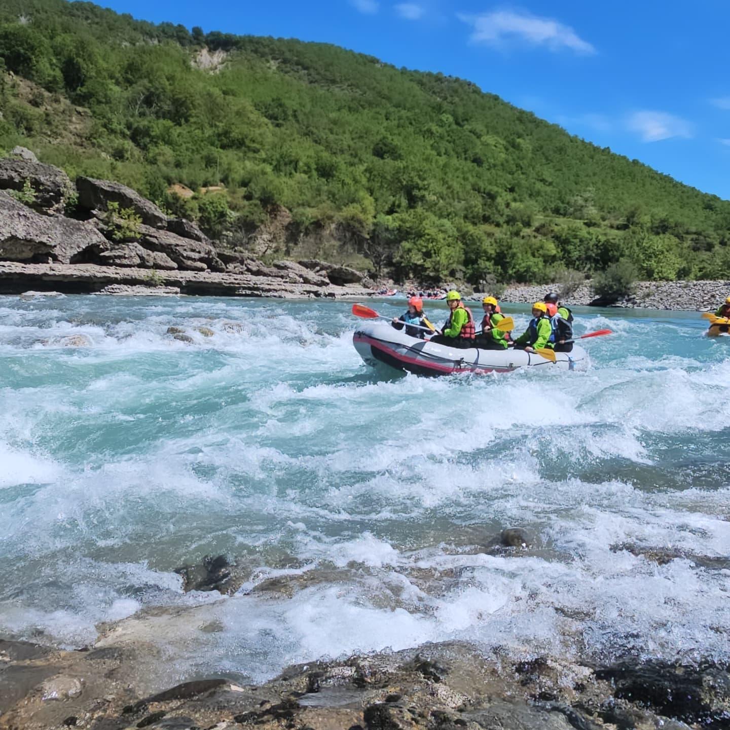 Vjosa River White Water Rafting Adventure from Permet