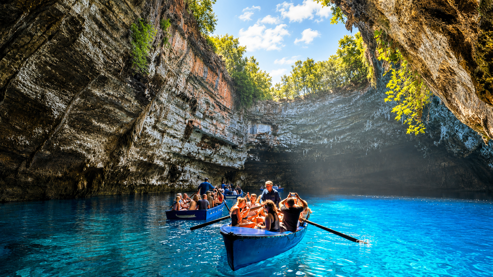 Full-Day Kefalonia Island Adventure from Zakynthos