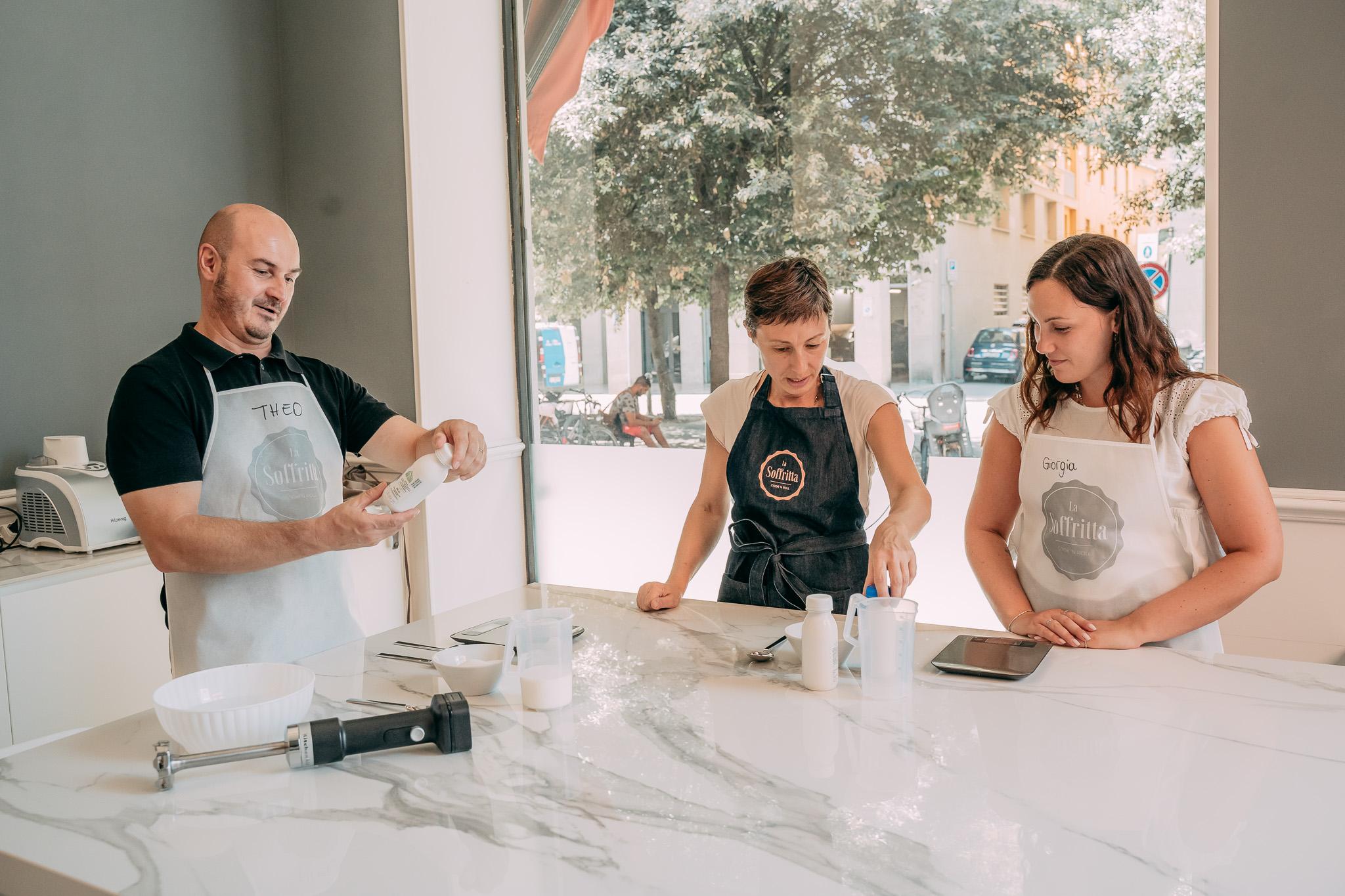 gelato making class in Bologna — photo 7