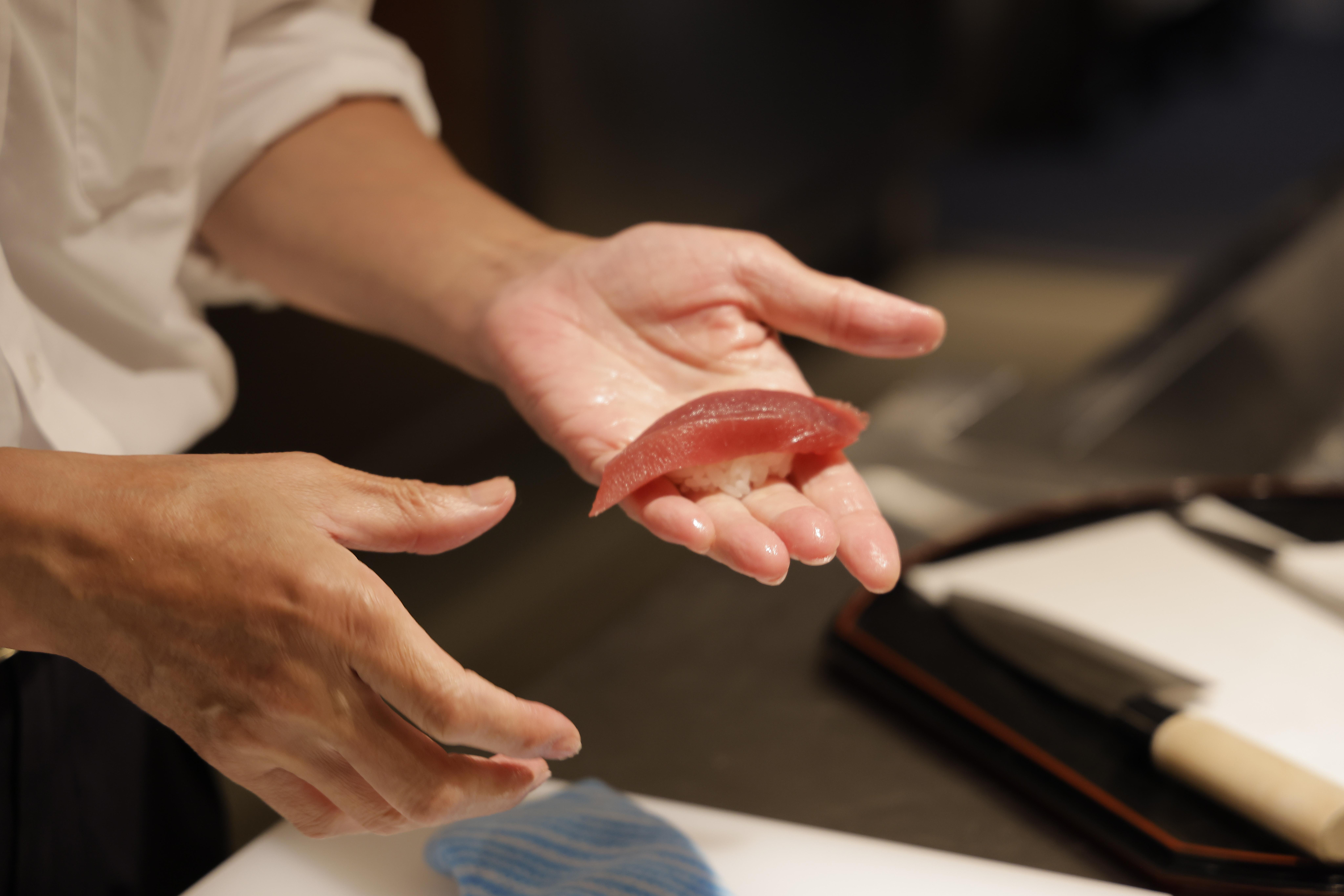 Japanese Knife Skills & Tuna Don/Sushi Workshop in Tokyo
