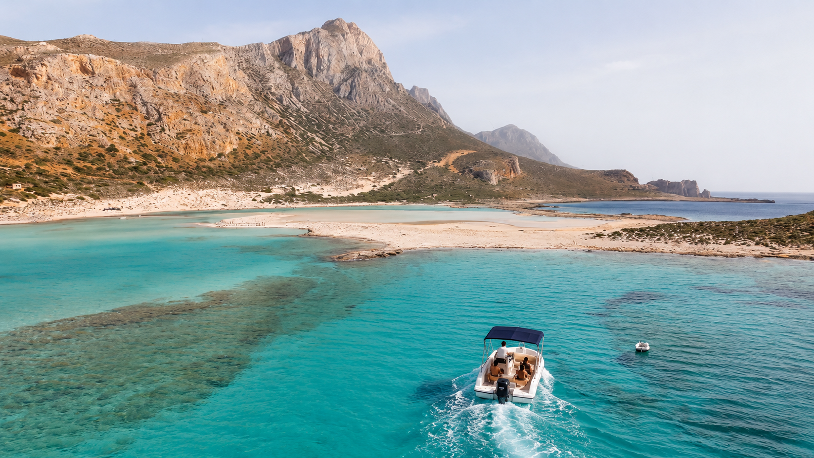 Private Boat Rental to Balos – No License Required