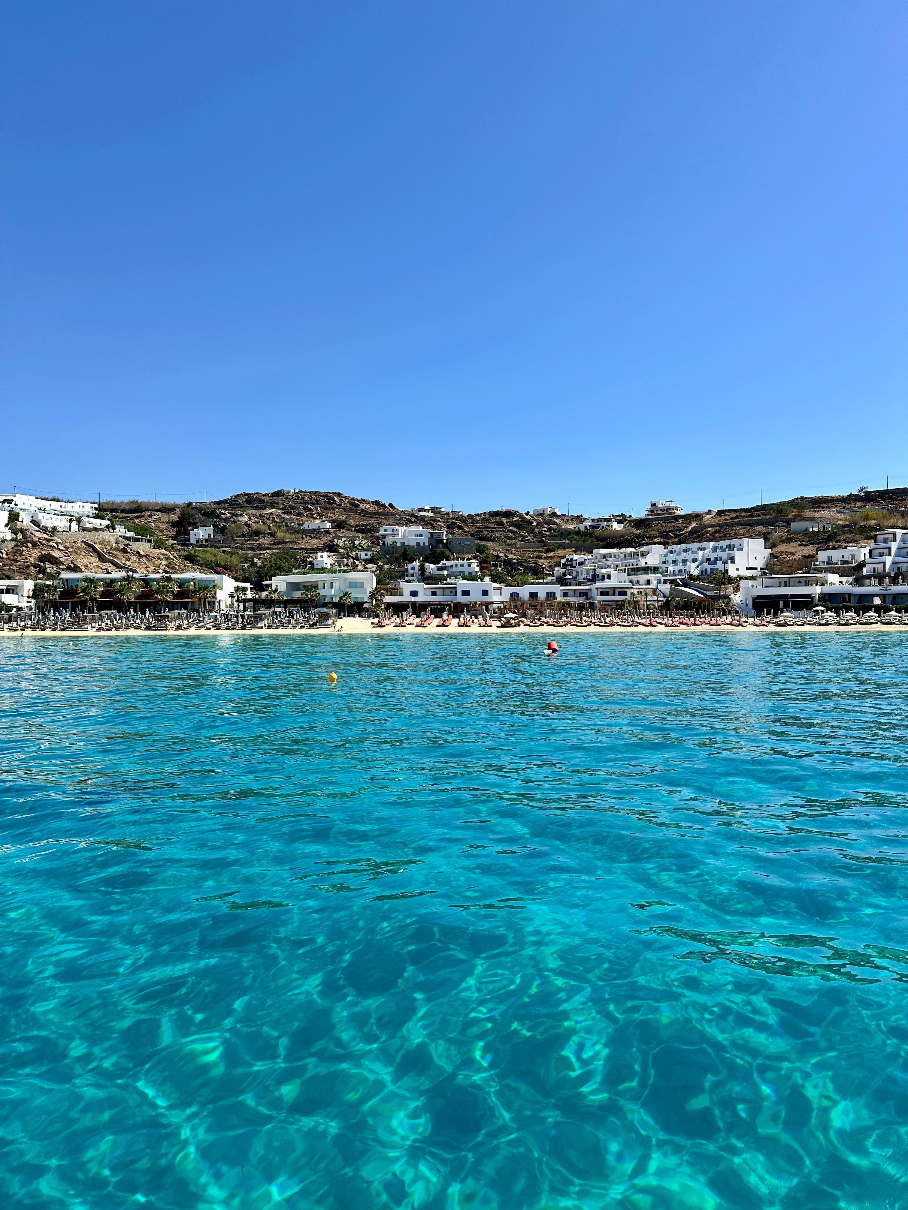 Private Mykonos South Coast Cruise on a Historic Wooden Boat