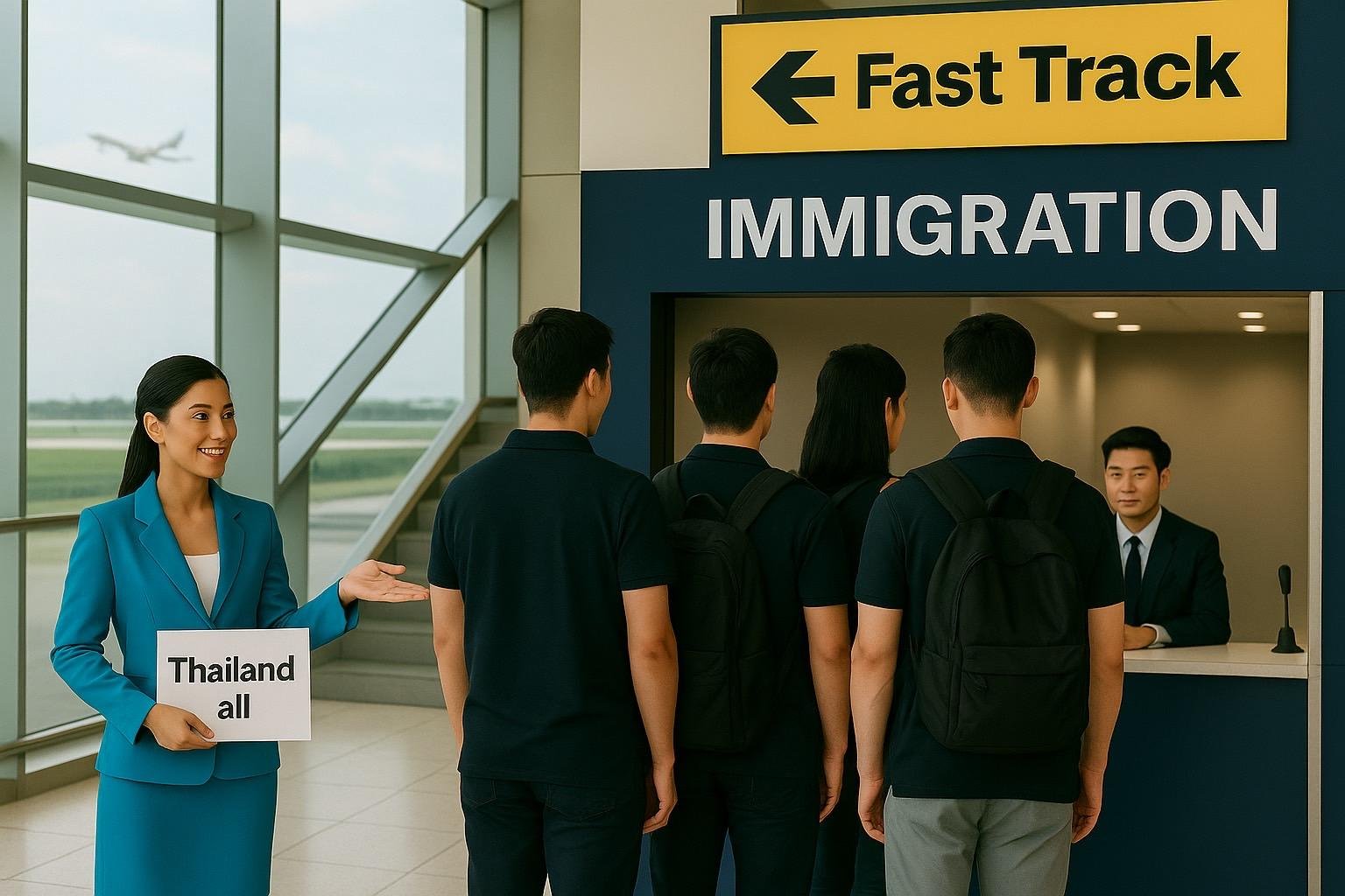 Bangkok Suvarnabhumi Airport VIP Fast-Track & Personal Assistant
