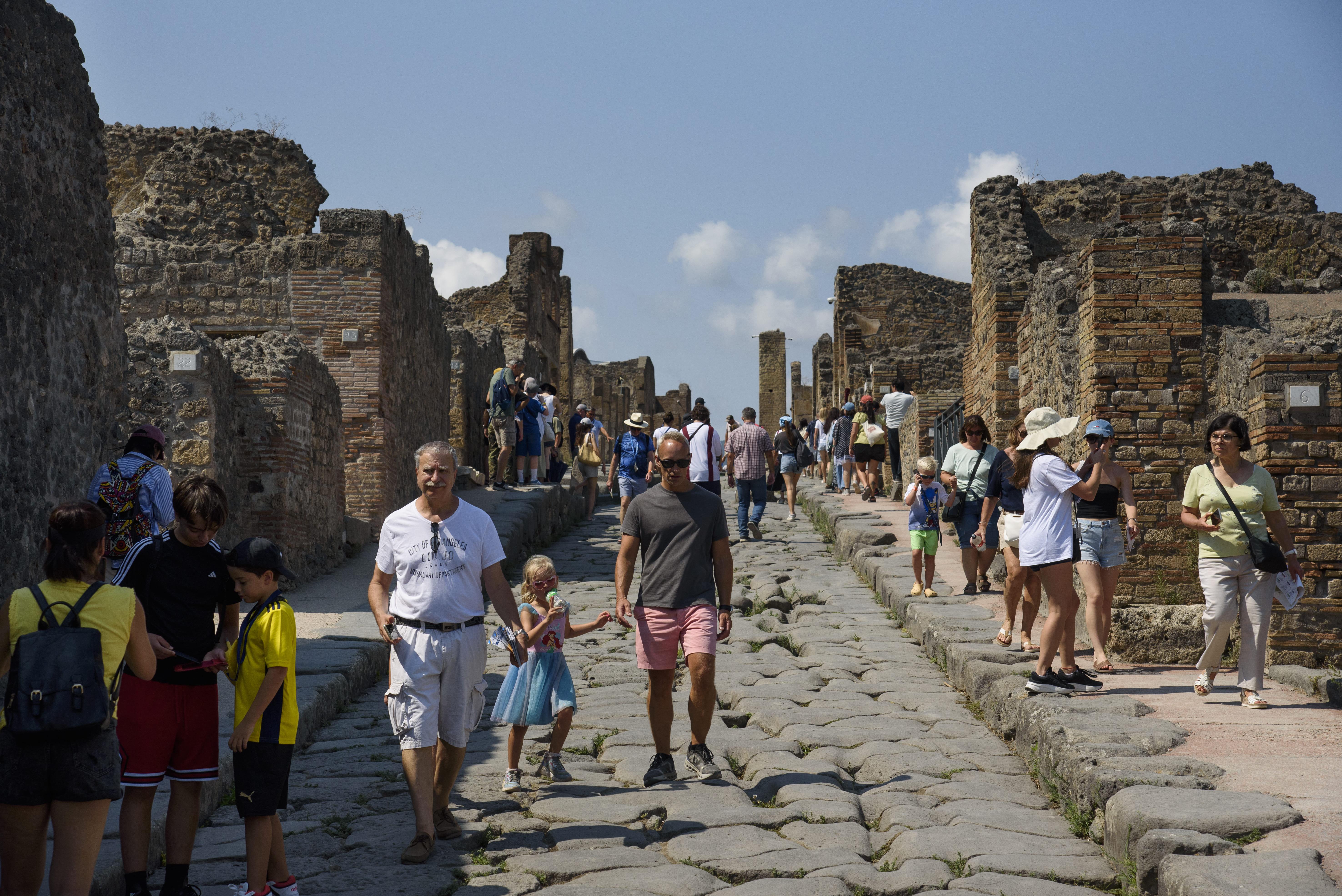 From Naples: Pompeii and Vesuvius Guided Day Trip with Lunch