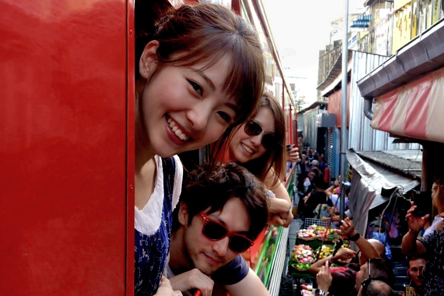 Maeklong Railway & Damnoen Saduak Markets Day Tour