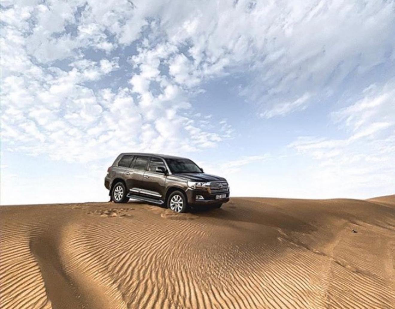Doha Desert Safari: Sunset Dune Bashing, Camel Ride & Sandboarding