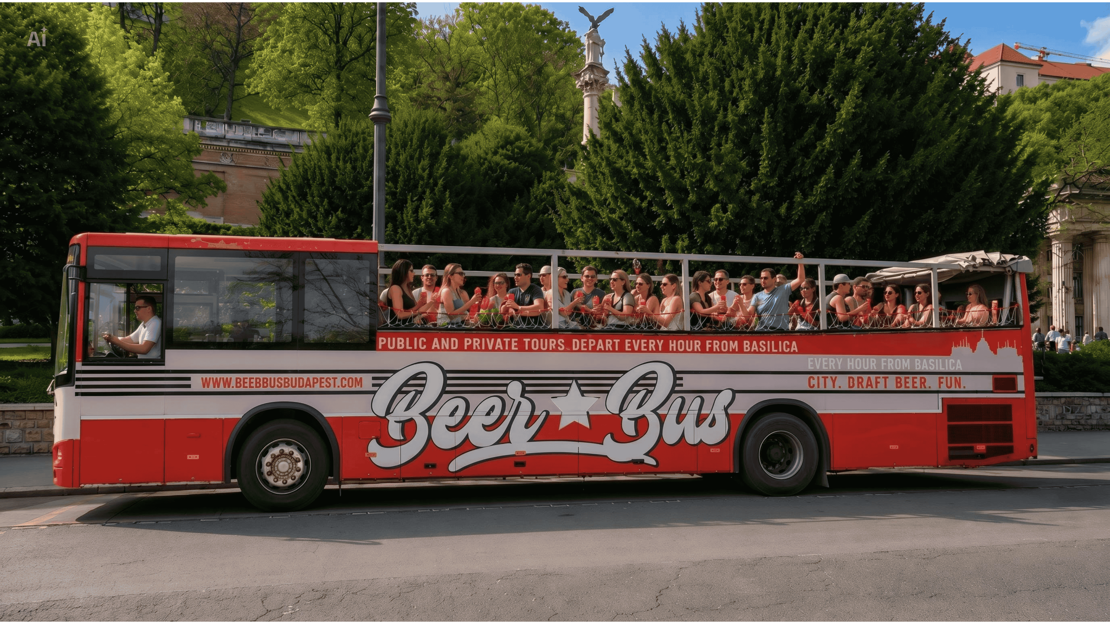 Beer Bus Budapest Sightseeing Tour
