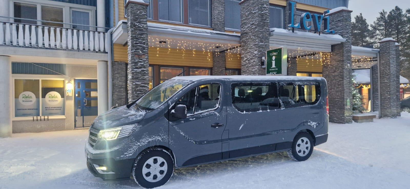 Aurora Hunting Minivan Expedition from Levi