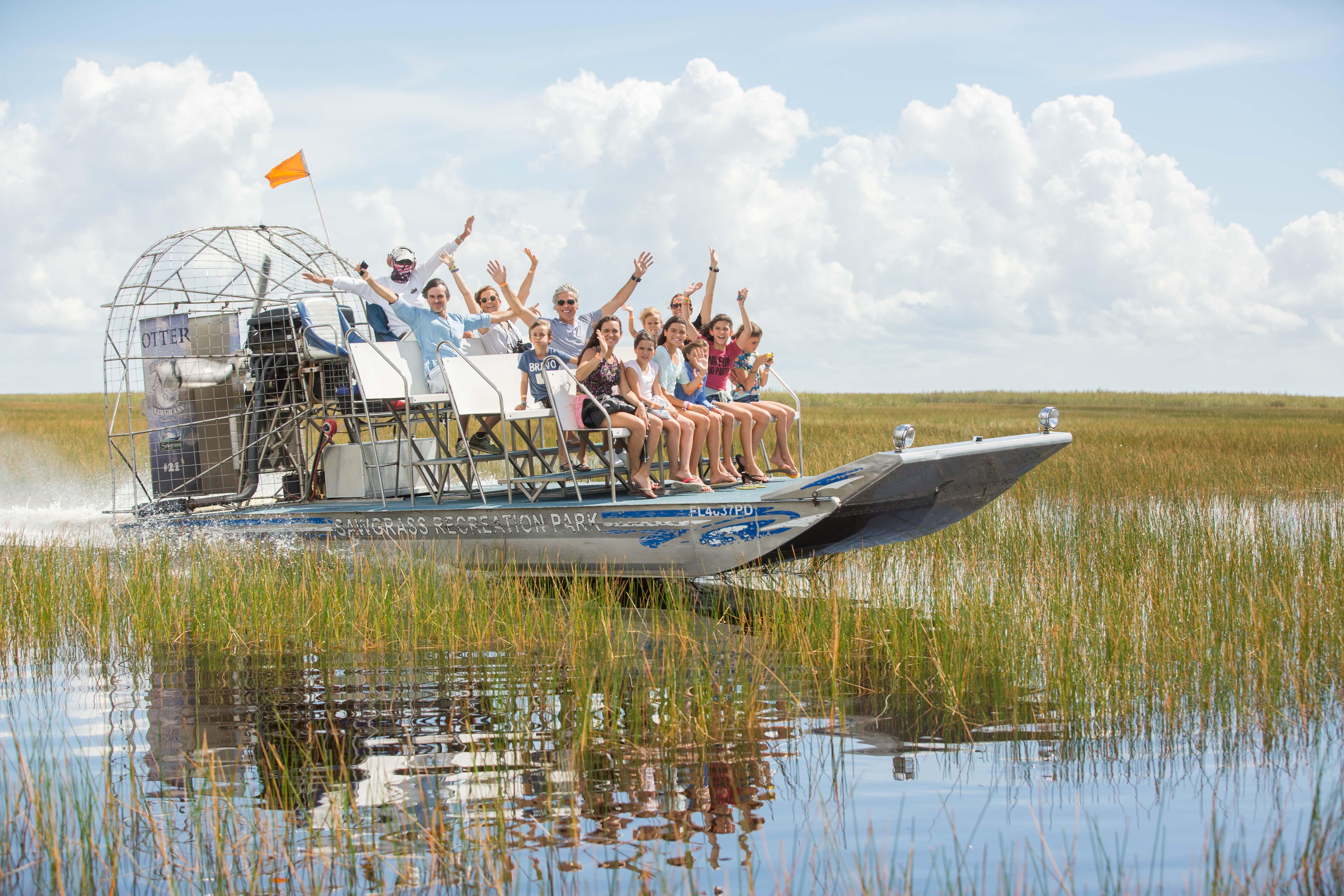 Everglades Airboat Safari & Wildlife Exhibit from Miami