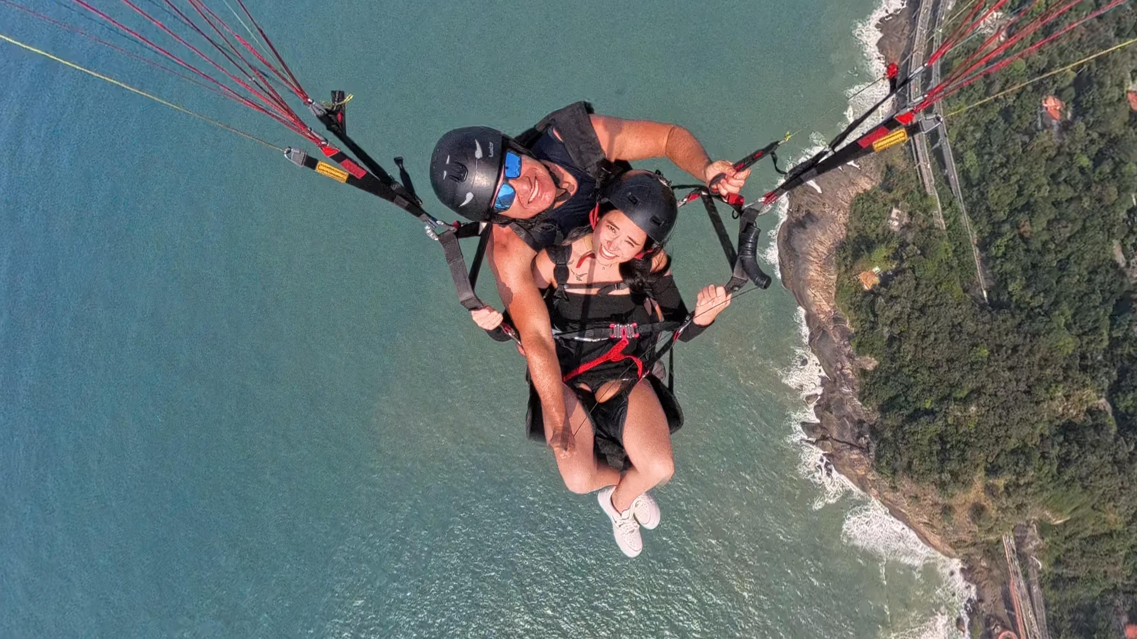 Paragliding Tandem Flight over Rio de Janeiro