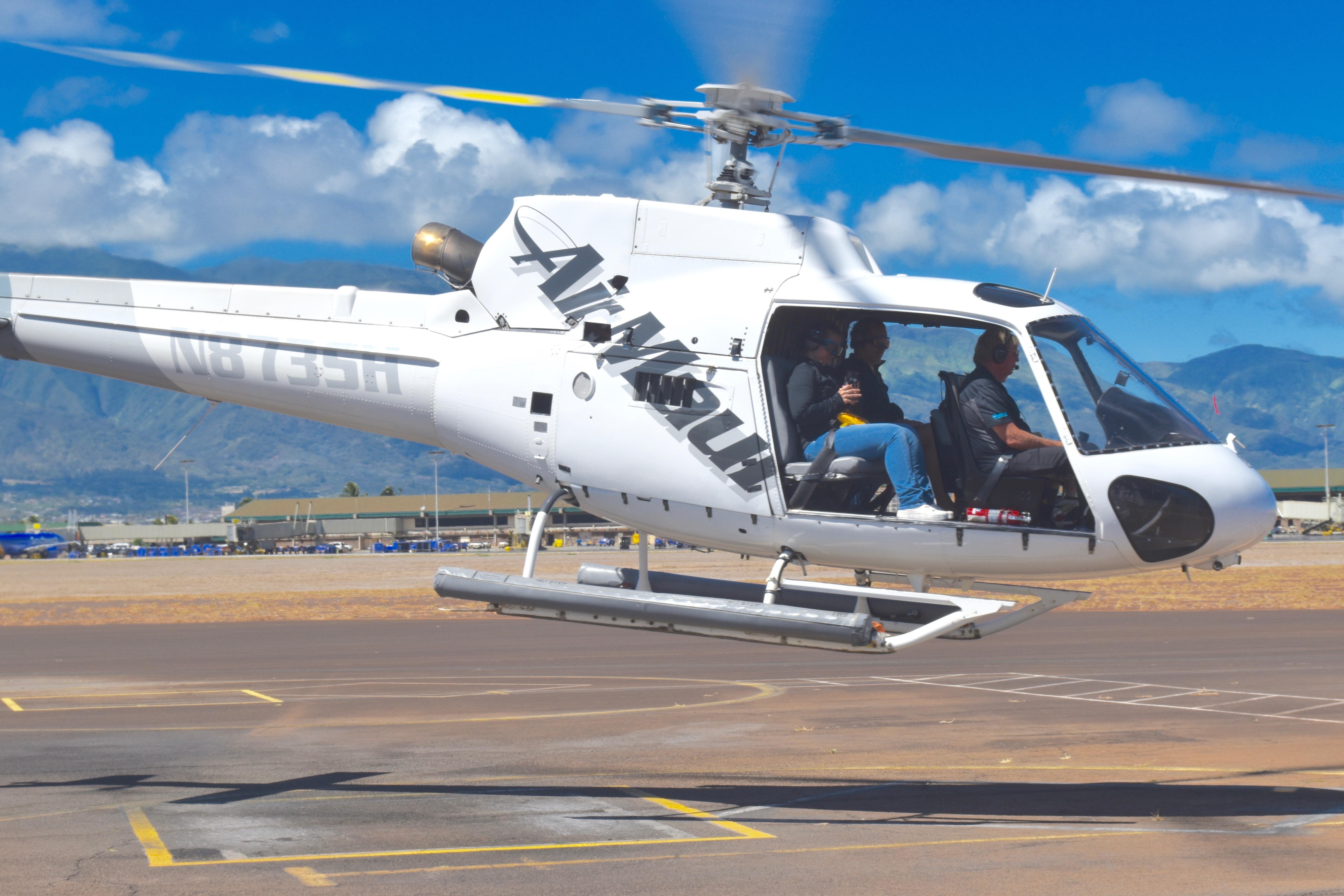 Doors-Off Helicopter Flight over West Maui & Molokai
