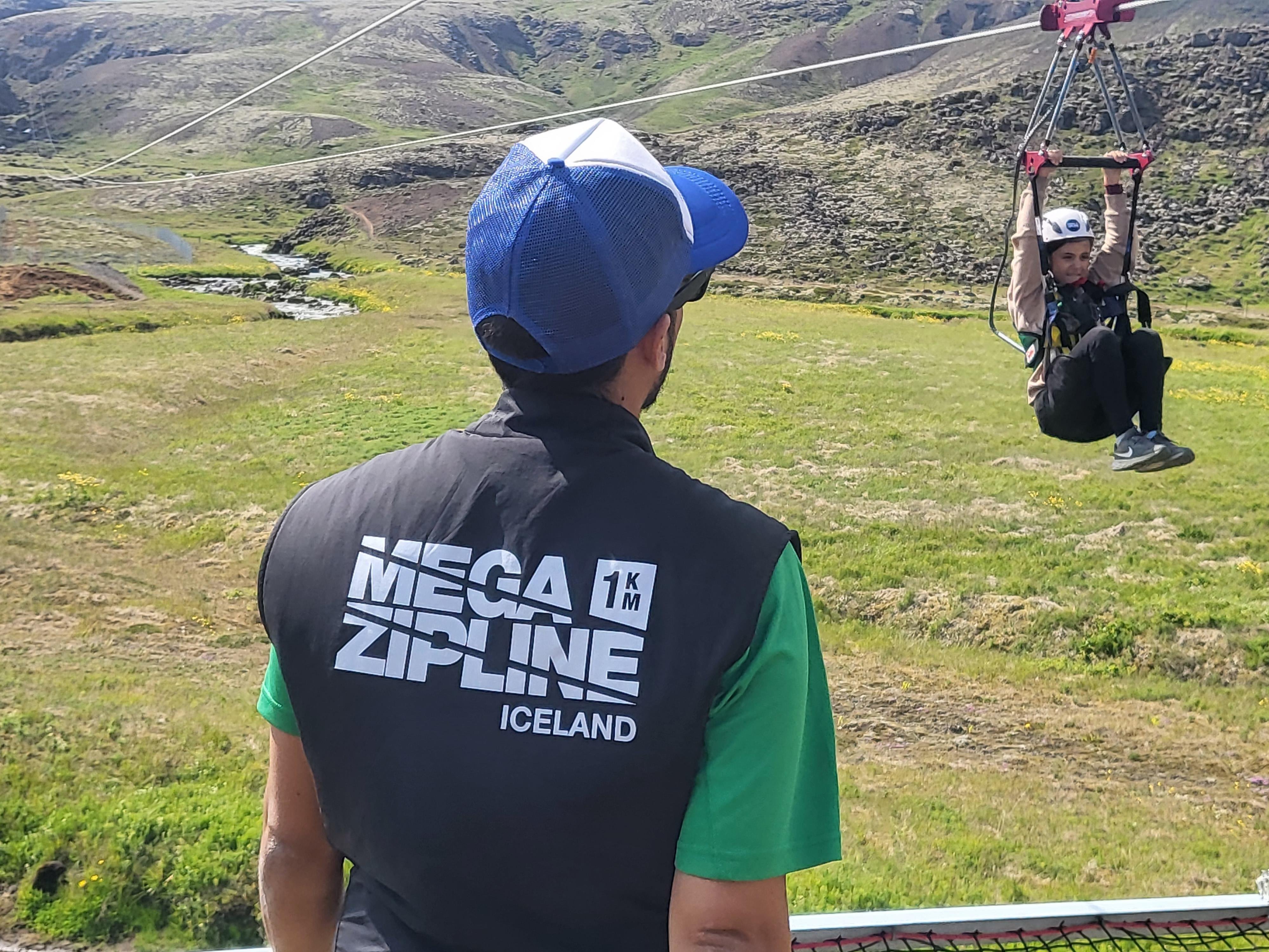 Mega Zipline Adventure from Reykjavik