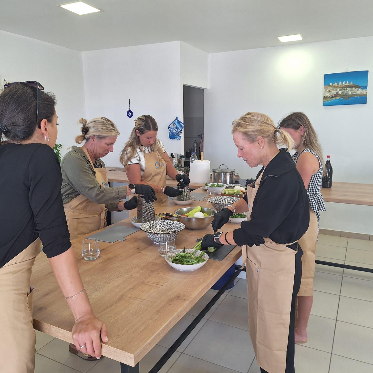 Mykonos Small-Group Cooking Class with Sunset Option
