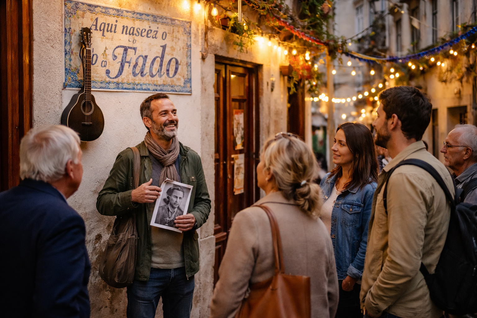 Lisbon Fado Night: Guided Walk, Dinner & Live Show