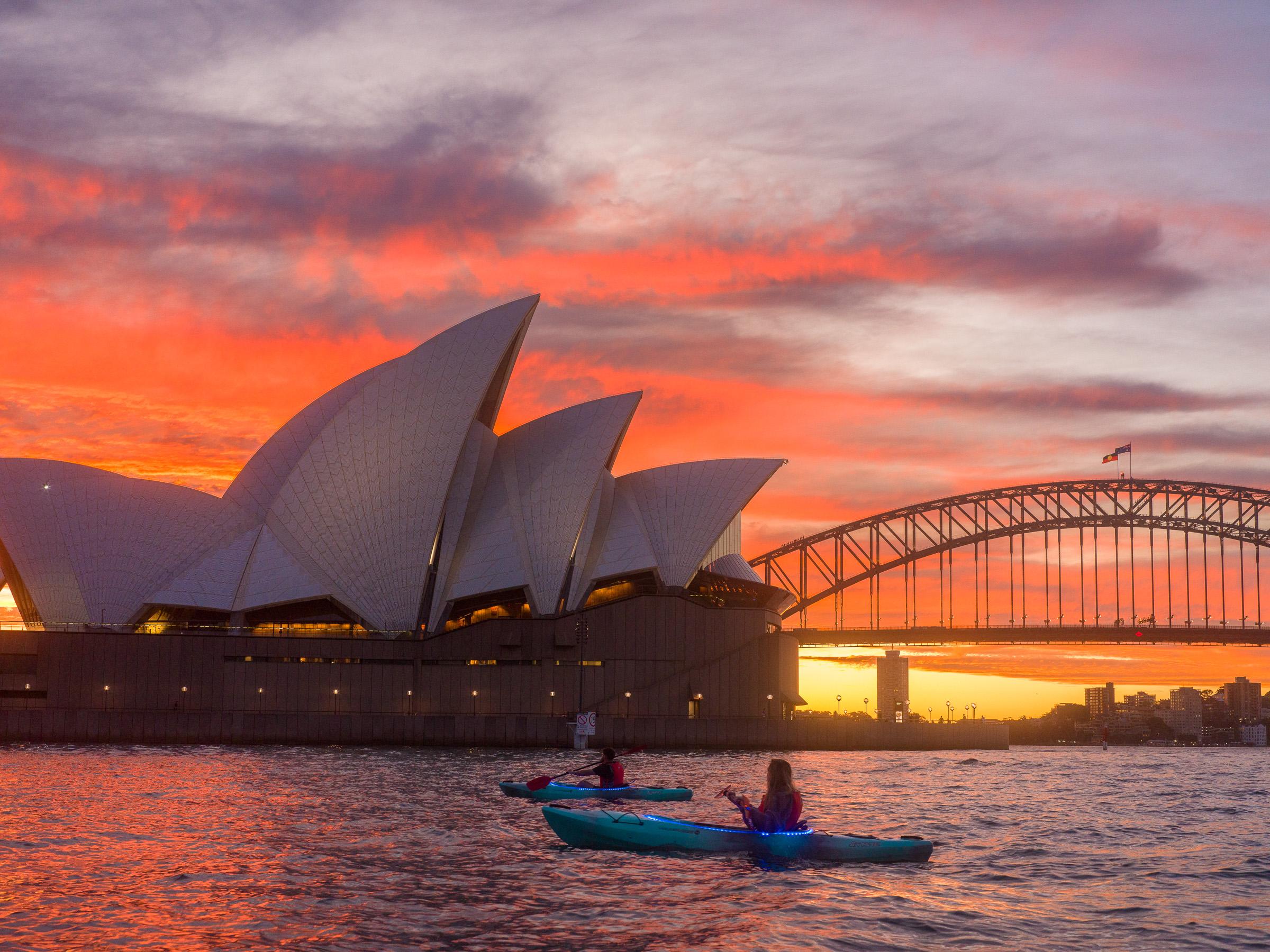 Sydney Harbour Sunrise Kayak Adventure