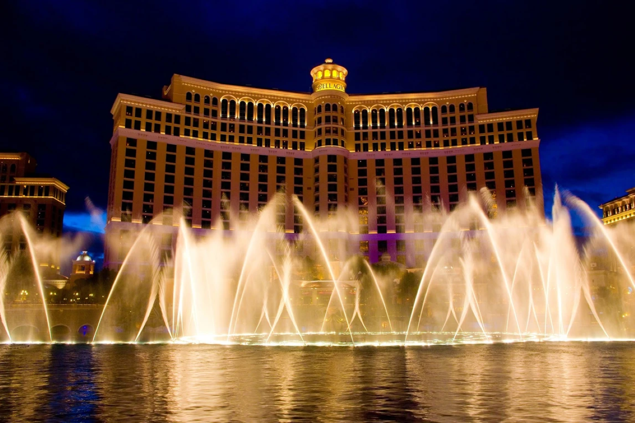 Las Vegas: Aften-byrundtur med hotelafhentning