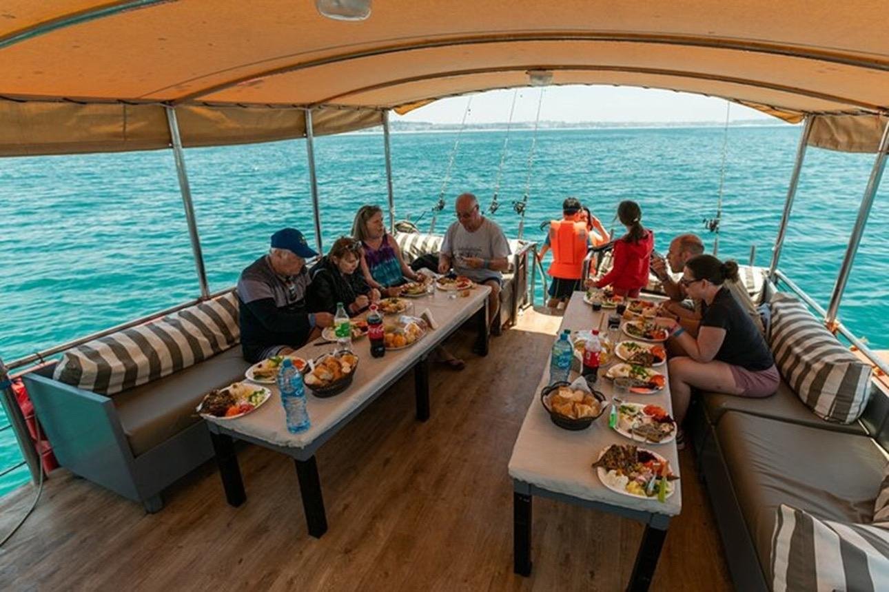 Agadir Atlantic Boat Trip: Fishing, Swimming & BBQ