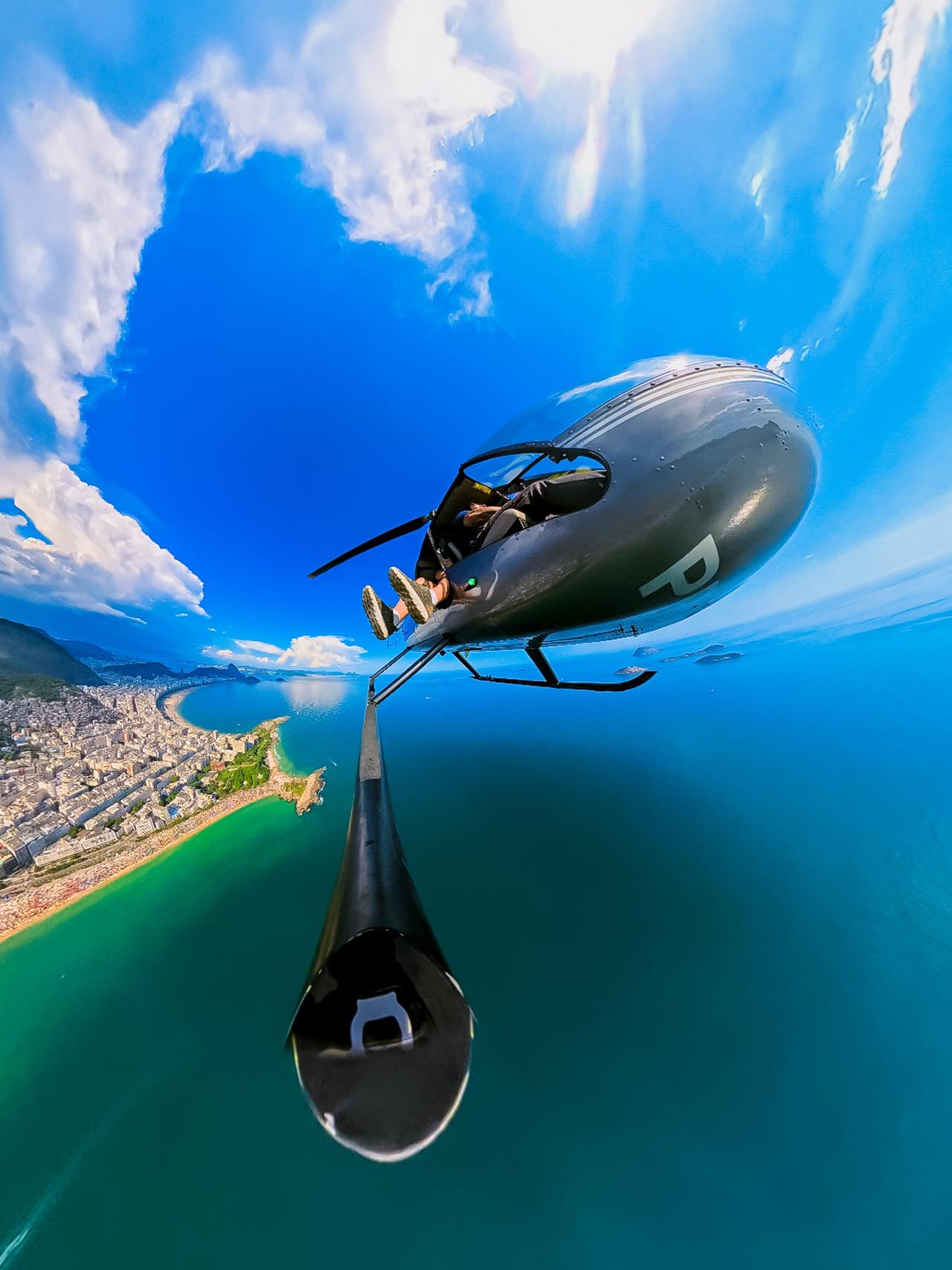Rio de Janeiro Doorless Helicopter Adventure