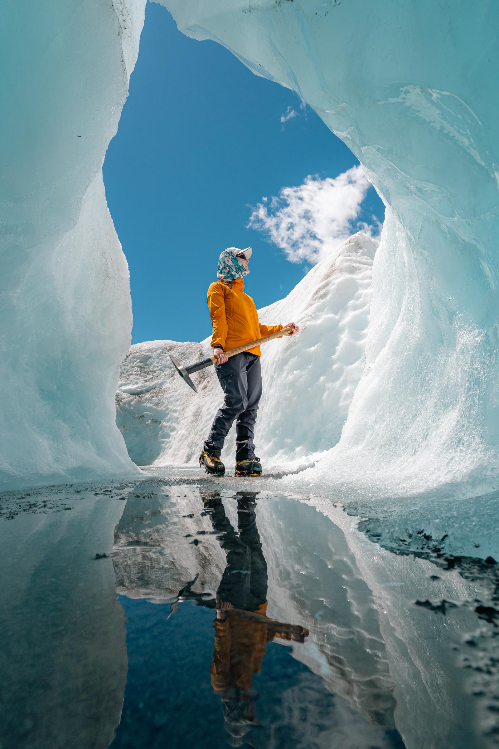Queenstown: Tasman Glacier Helihike with Flight Transfers